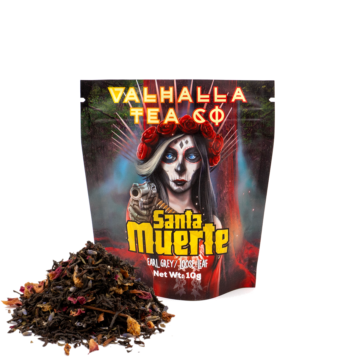 Santa Muerte | Tart Raspberry, Soothing Lavender, Crisp Rose | Black Tea | Caffeinated