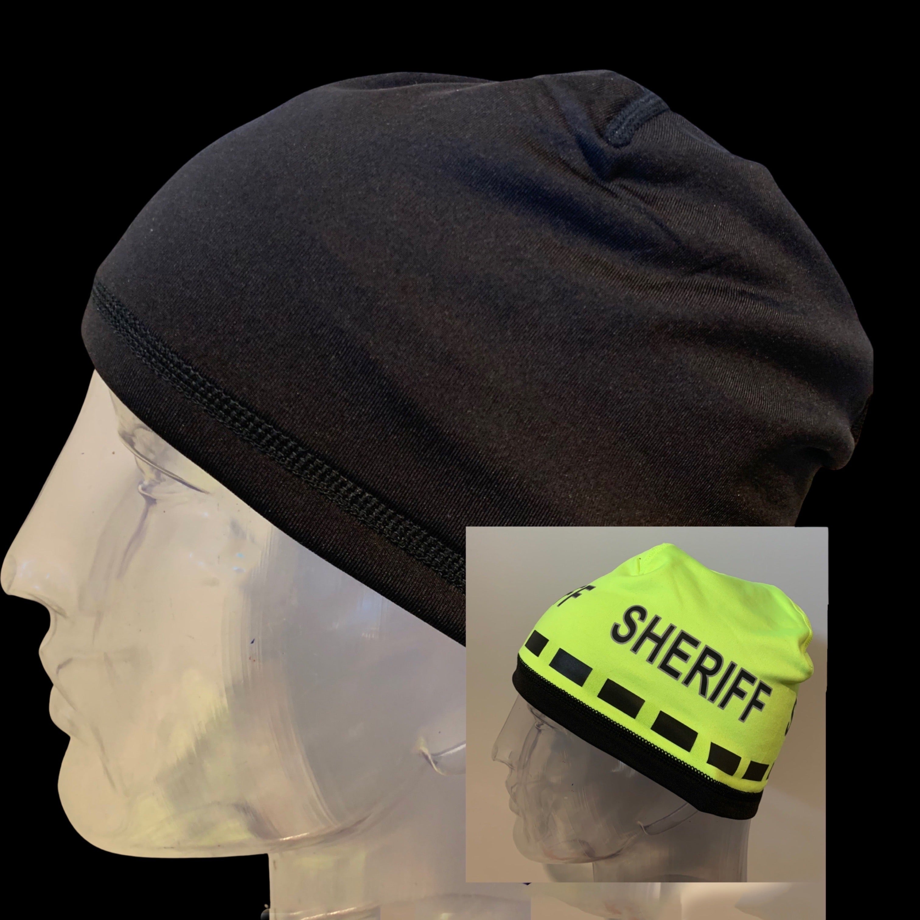 Police Beanie- Reversible SHERIFF