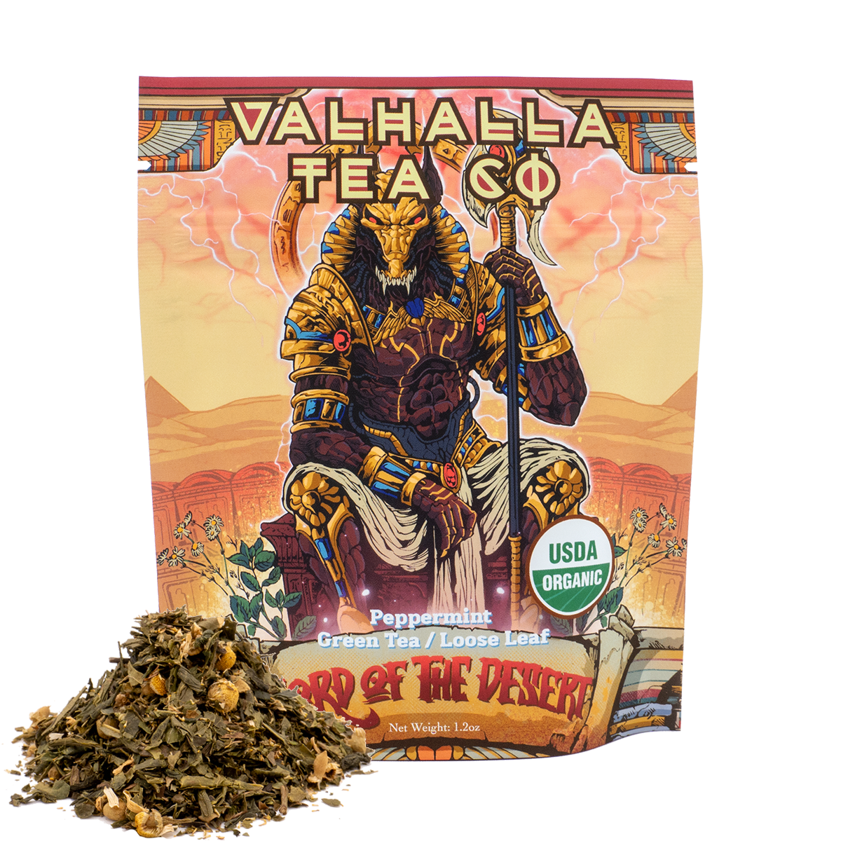 Lord of the Desert | Peppermint, Chamomile | Green Tea | Caffeinated