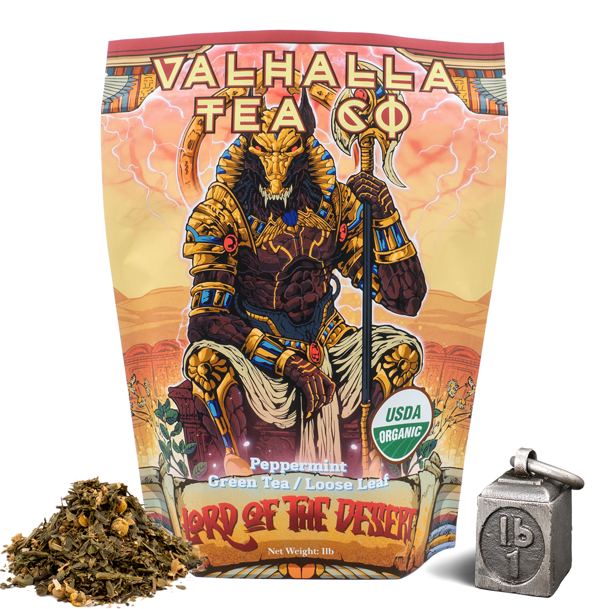Lord of the Desert | Peppermint, Chamomile | Green Tea | Caffeinated