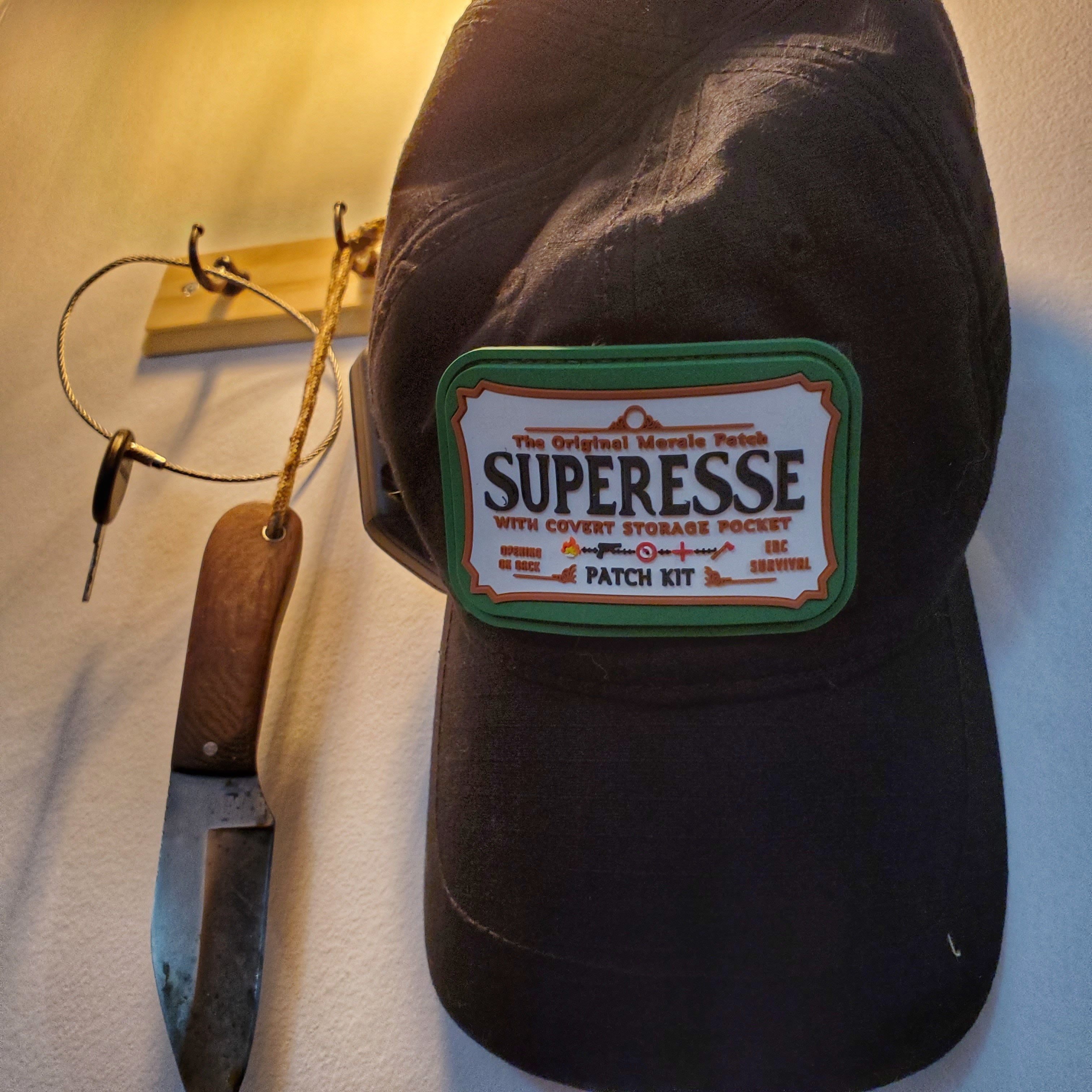 Storage Pocket Patch: "Altoids" The Original Morale Patch by Superesse with Covert Storage Pocket