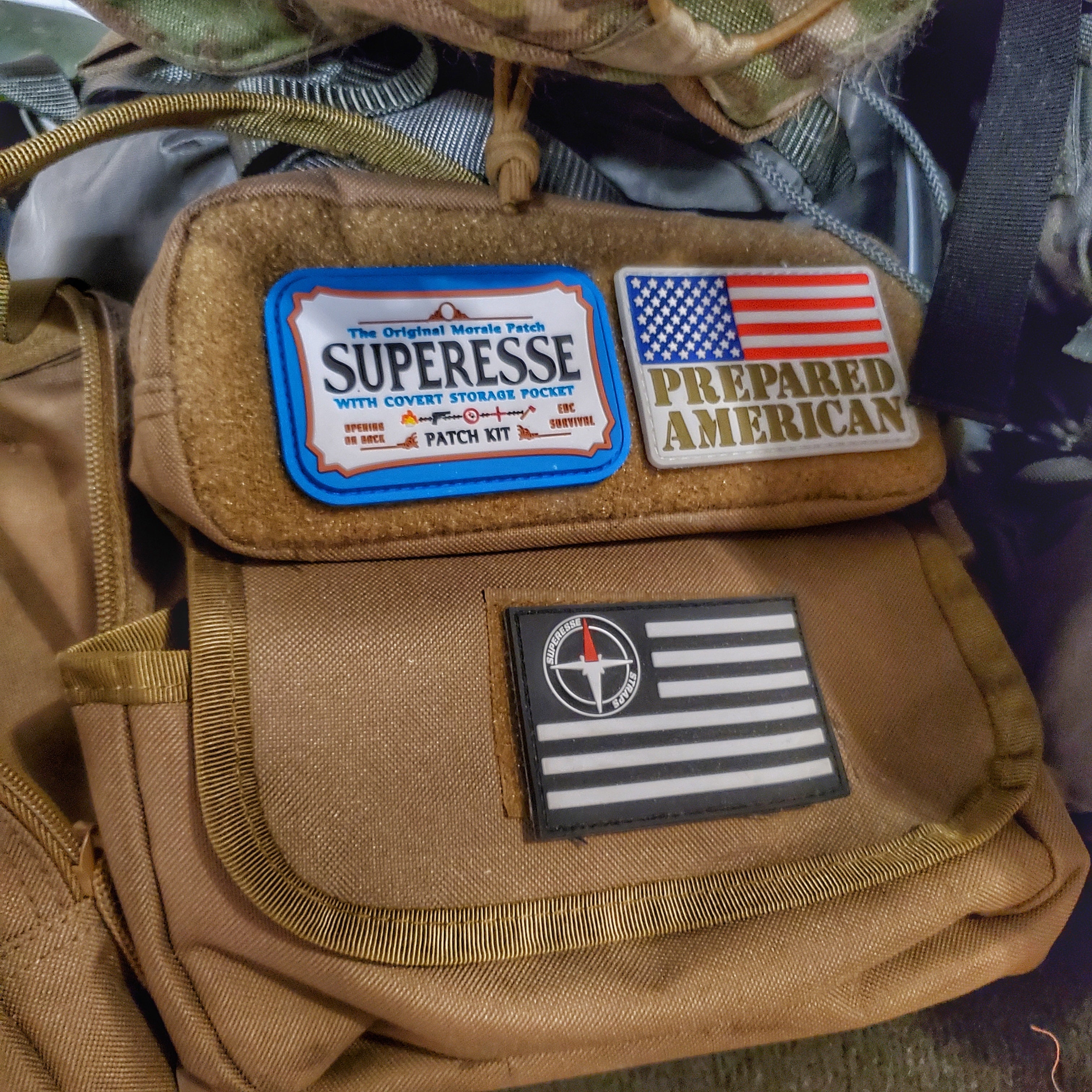 Storage Pocket Patch: "Altoids" The Original Morale Patch by Superesse with Covert Storage Pocket