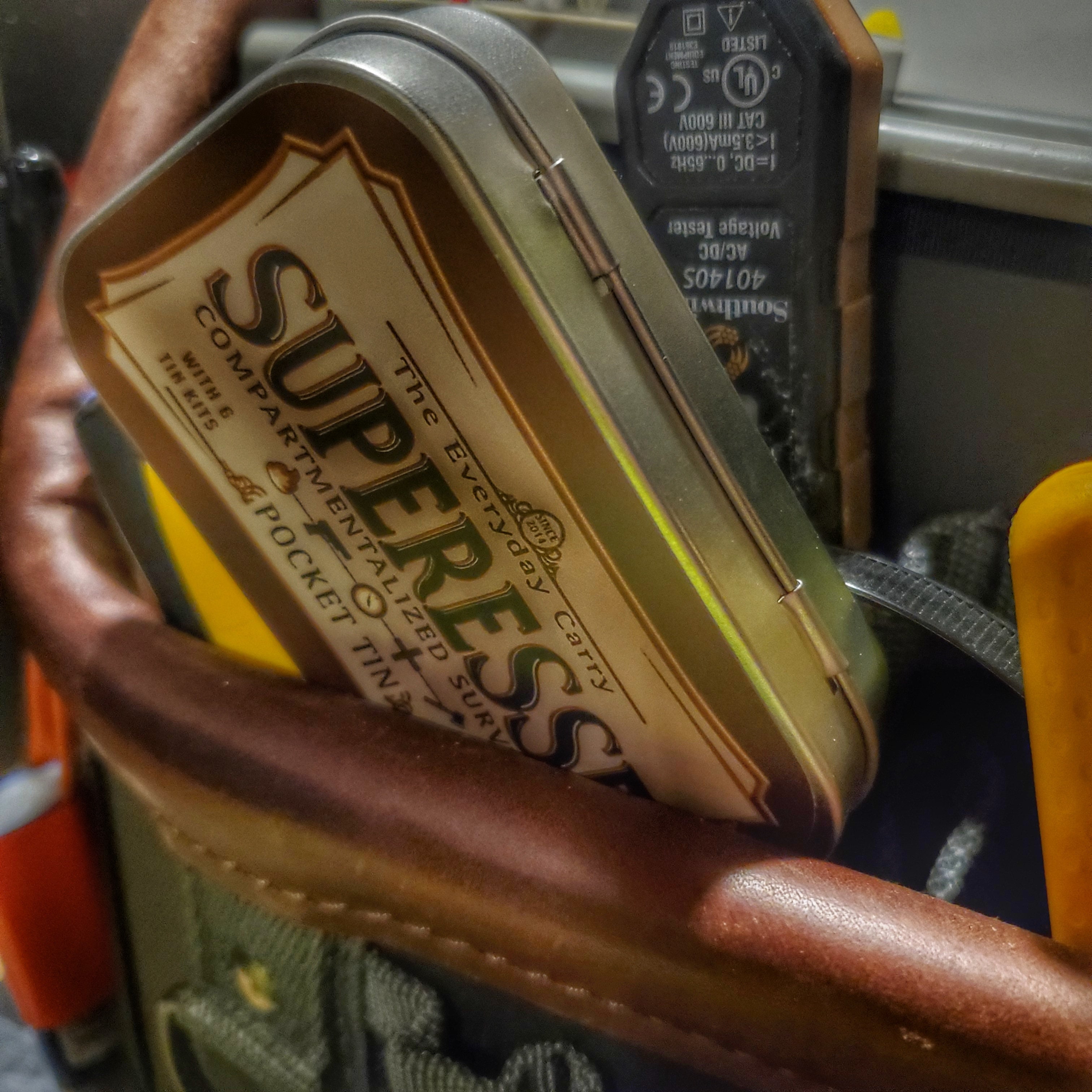 EDC Pocket Tin - Compartmentalized Survival Kits