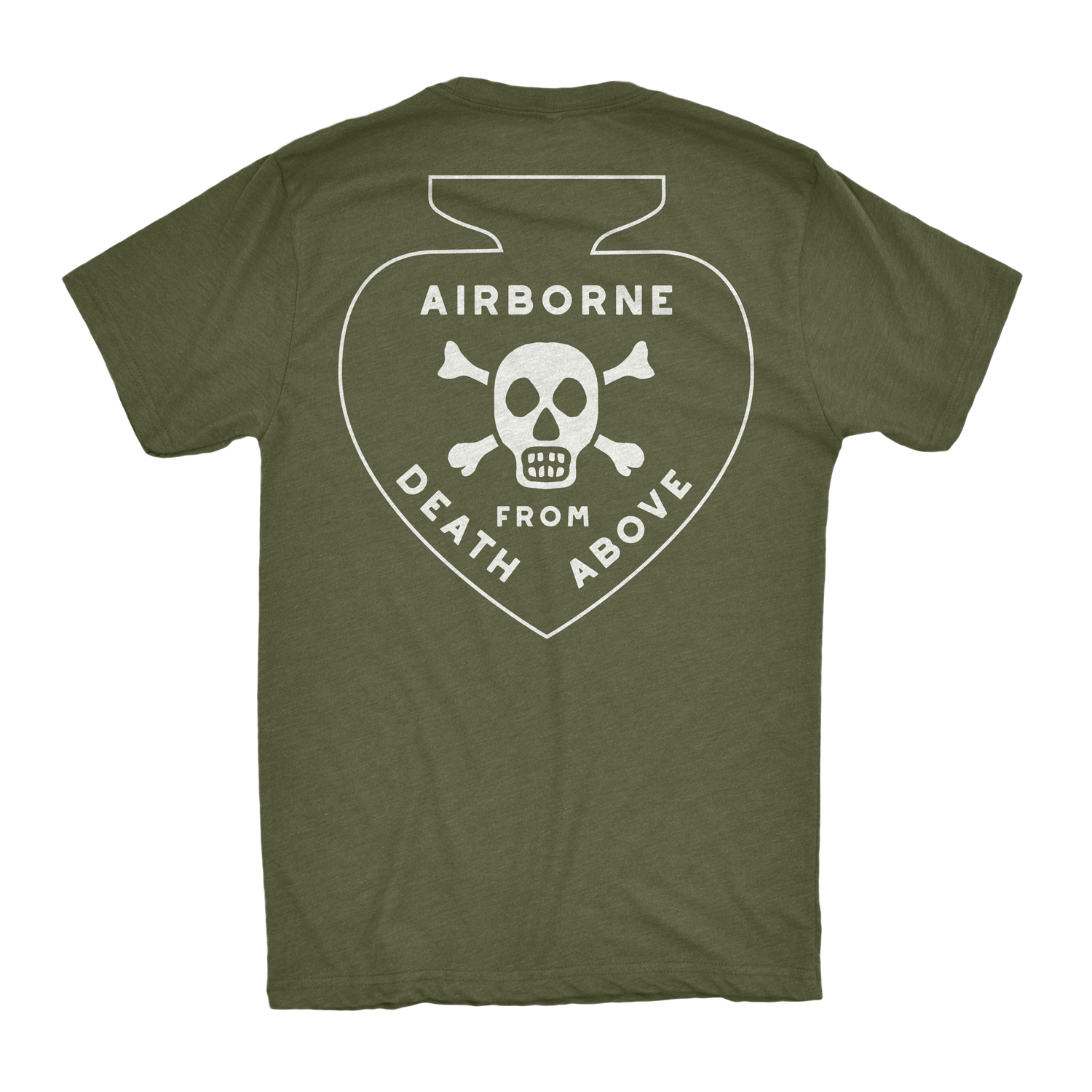 Vietnam Airborne Death Spade Shirt