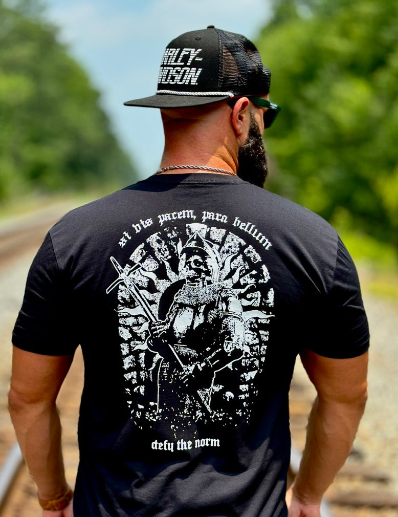 Camiseta "Prepárate para la guerra"