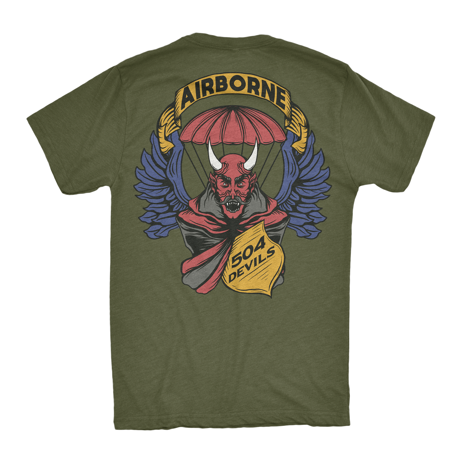 504 Devils Remastered Athletic Shirt