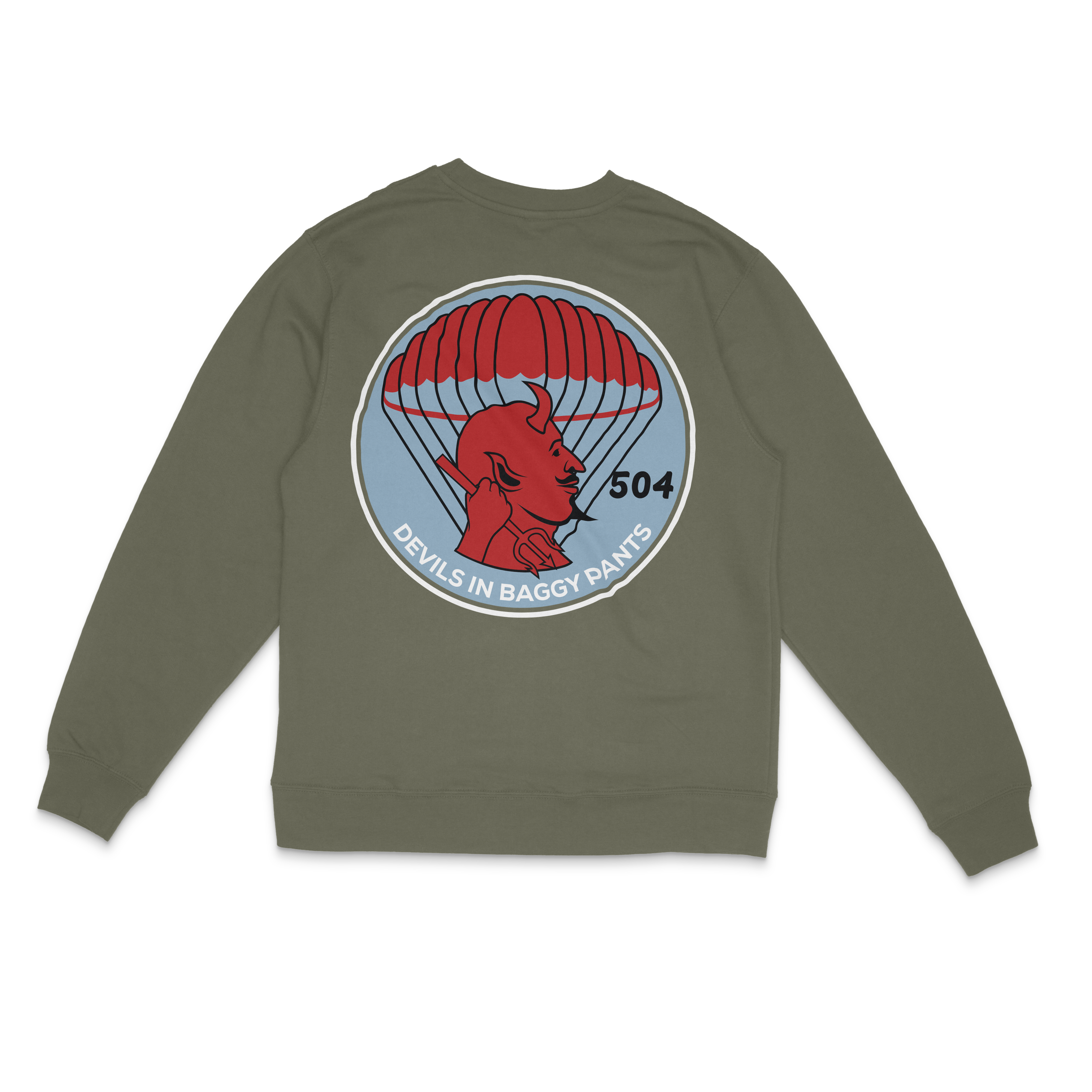 504 Devils Airborne Classic Crewneck Sweatshirt