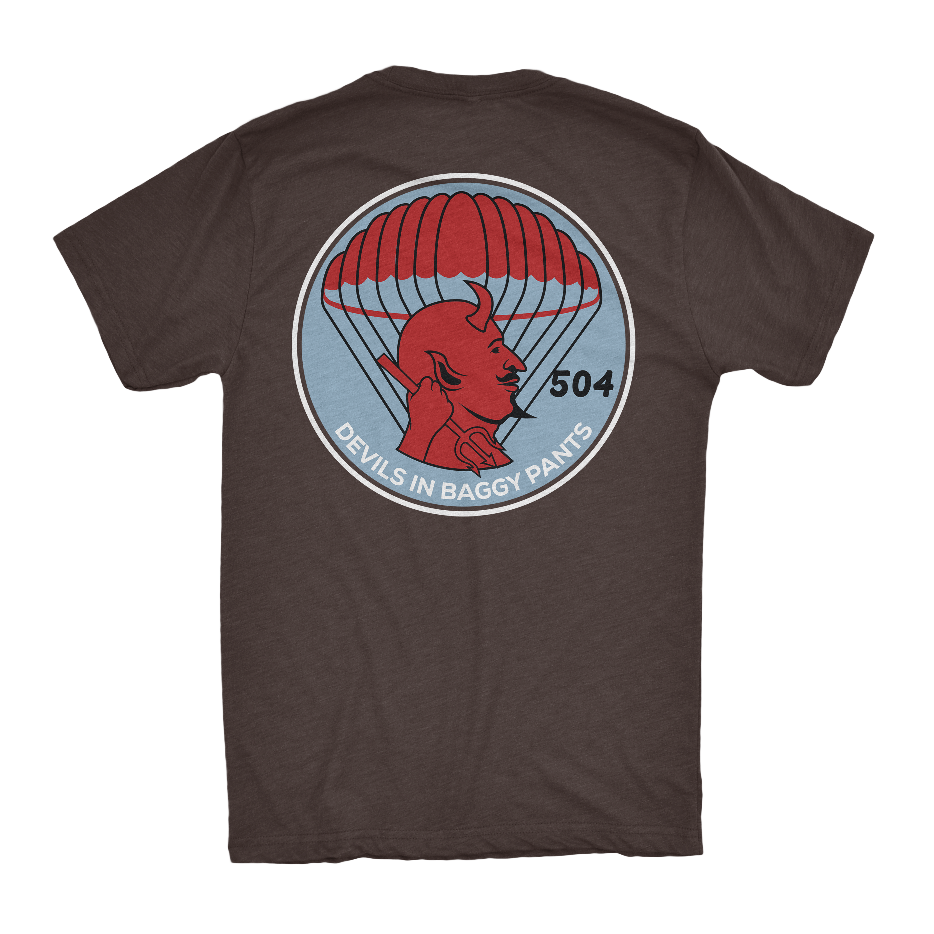 504 Devils Airborne Classic Athletic Shirt