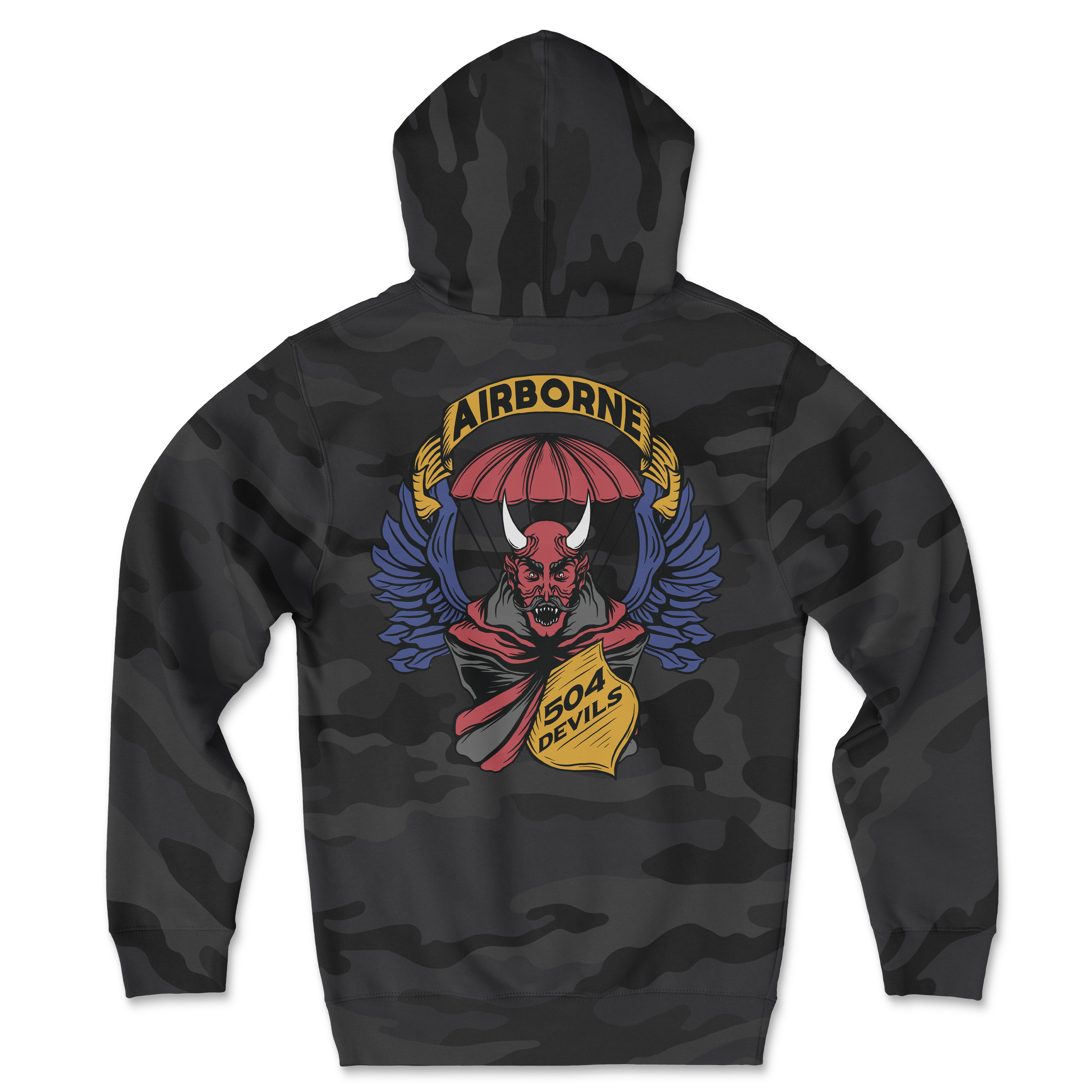 504 Devils Remastered Camo Hoodie