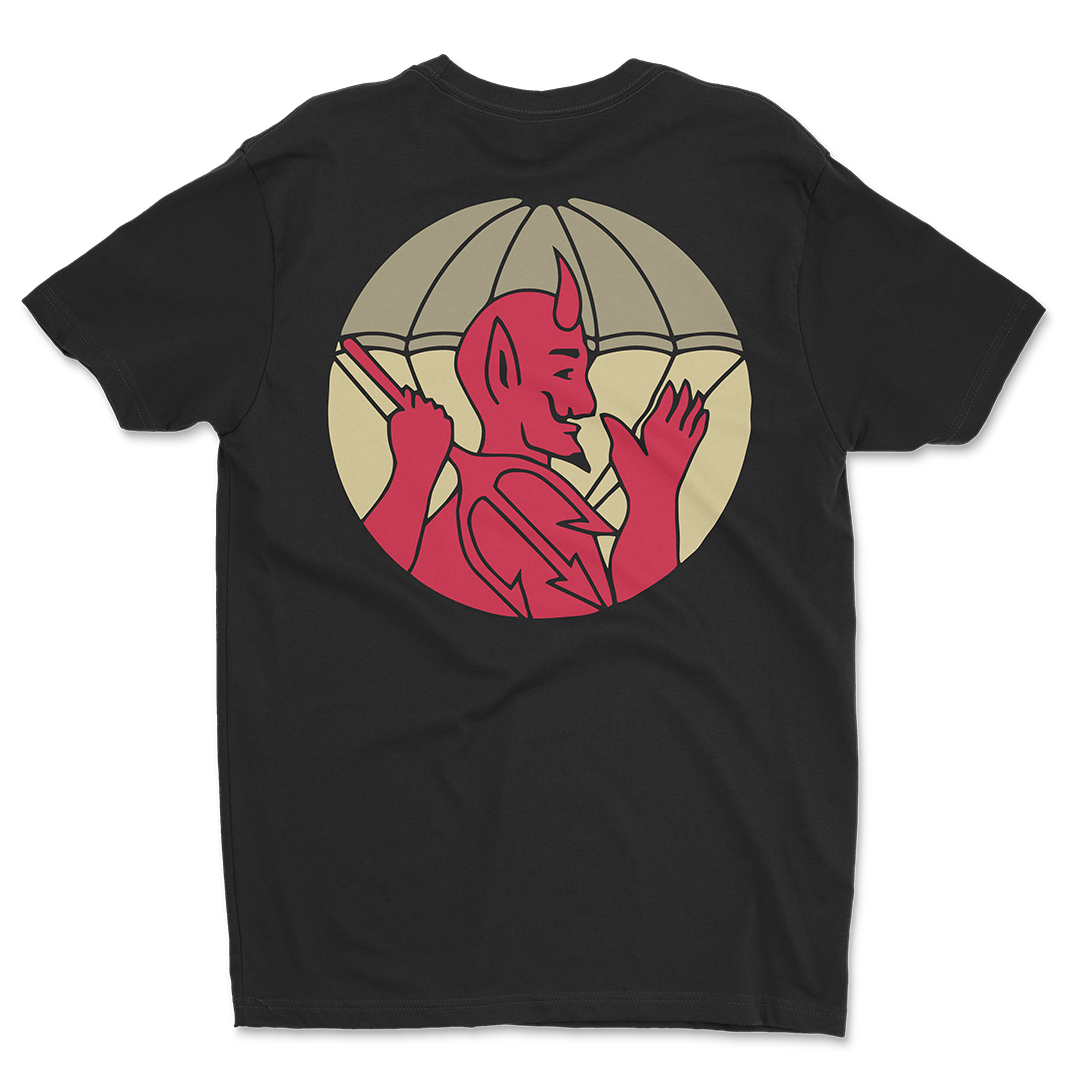 504th Parachute Infantry Regiment Vintage Devil Athletic Shirt