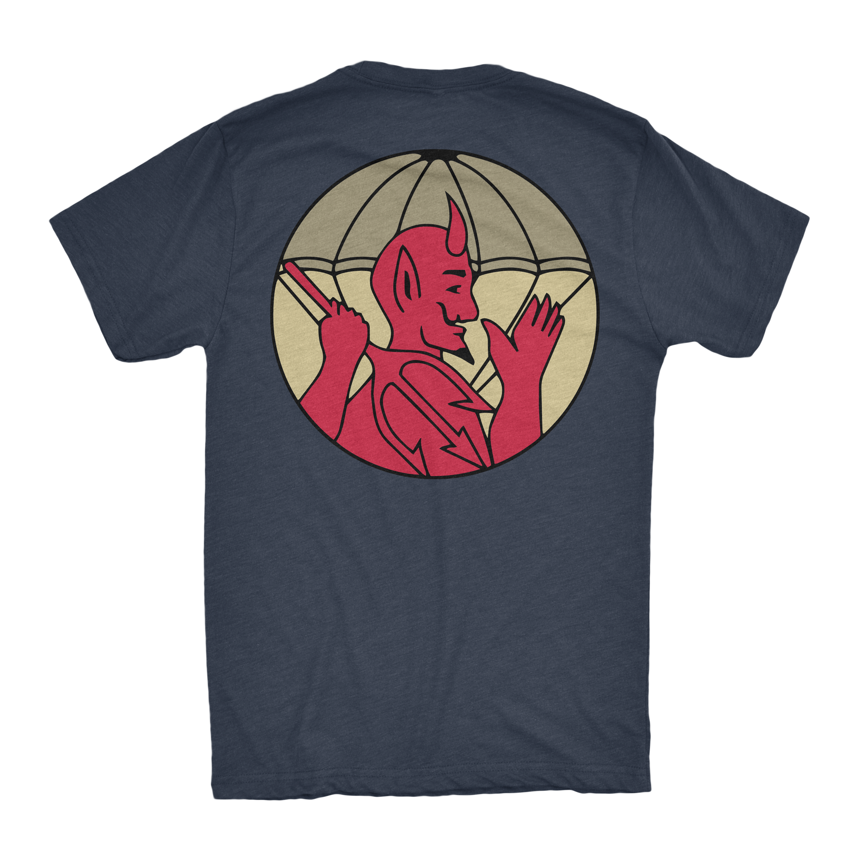 504th Parachute Infantry Regiment Vintage Devil Athletic Shirt