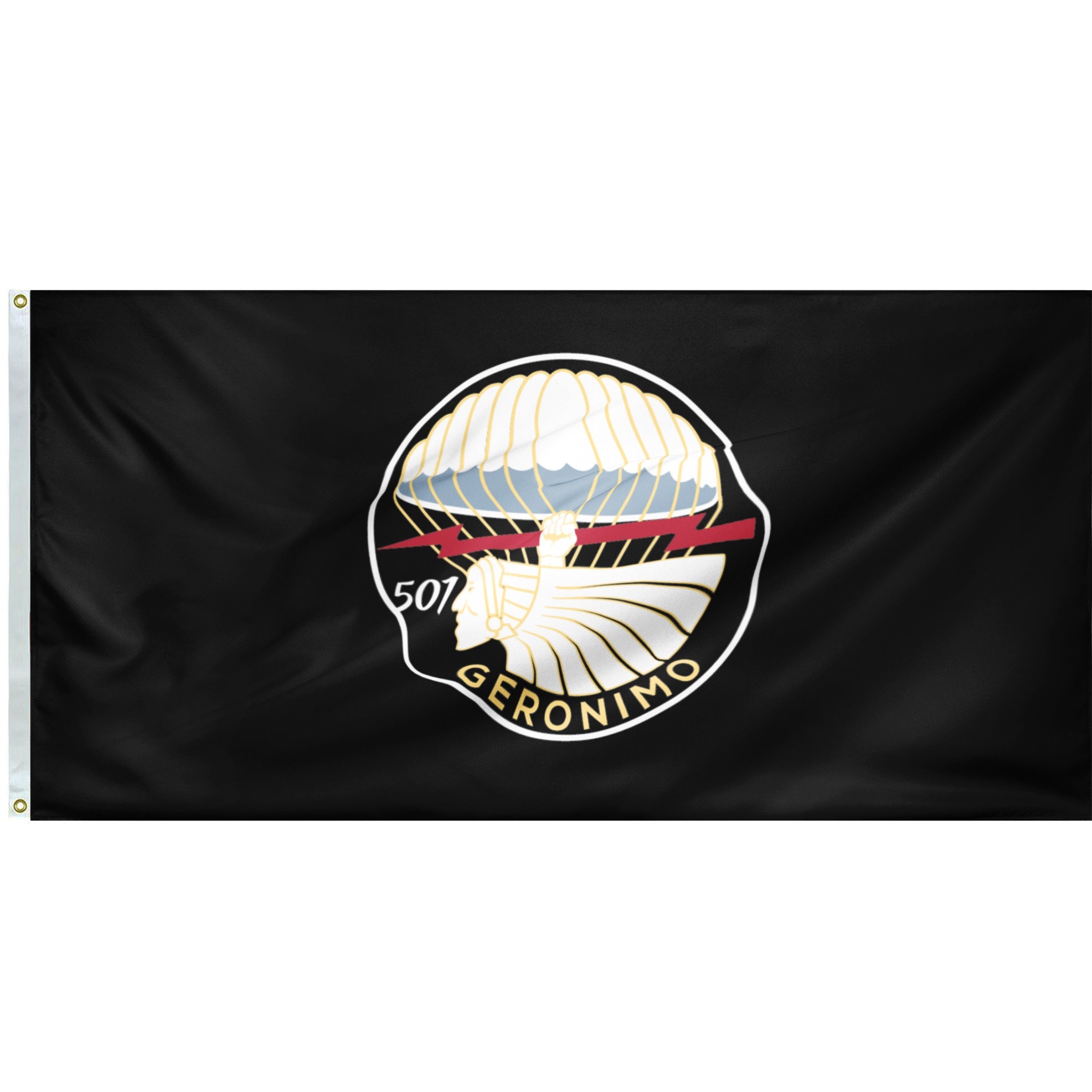 501st Geronimo Airborne Classic Double-Sided Flag