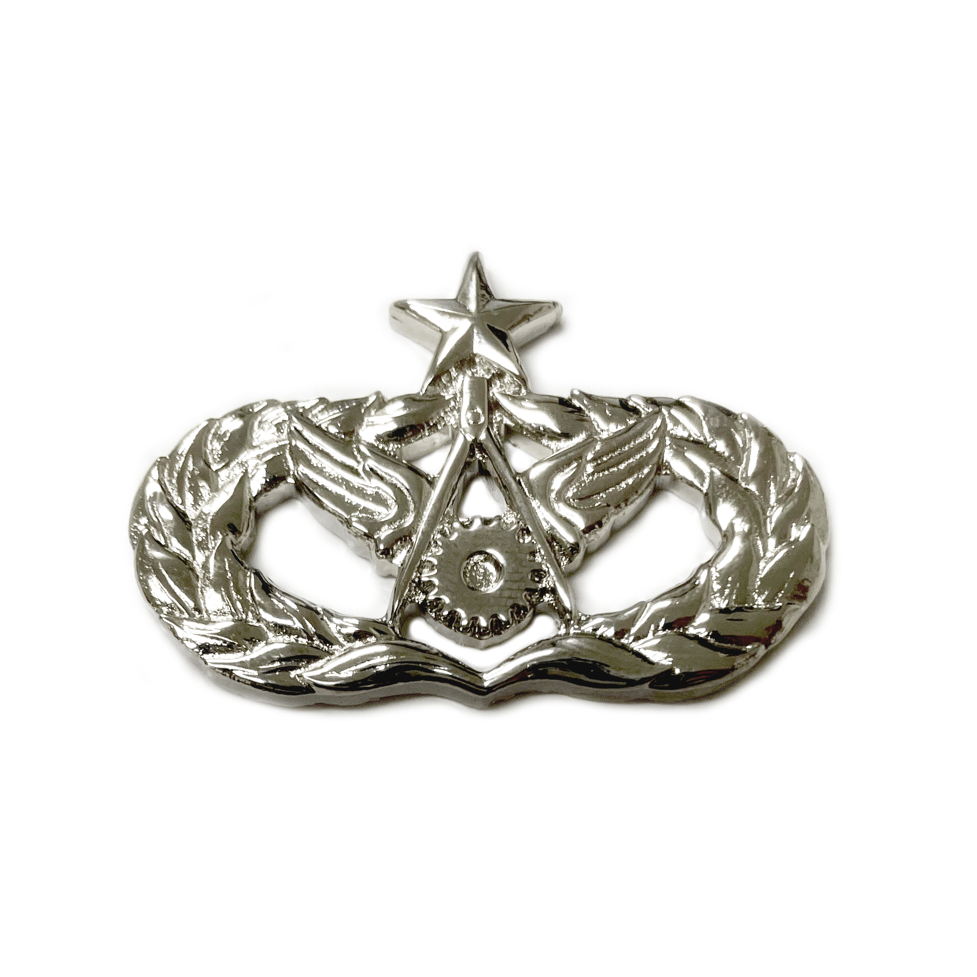 U.S. Air Force Civil Engineer (Senior) Large Badge Brite