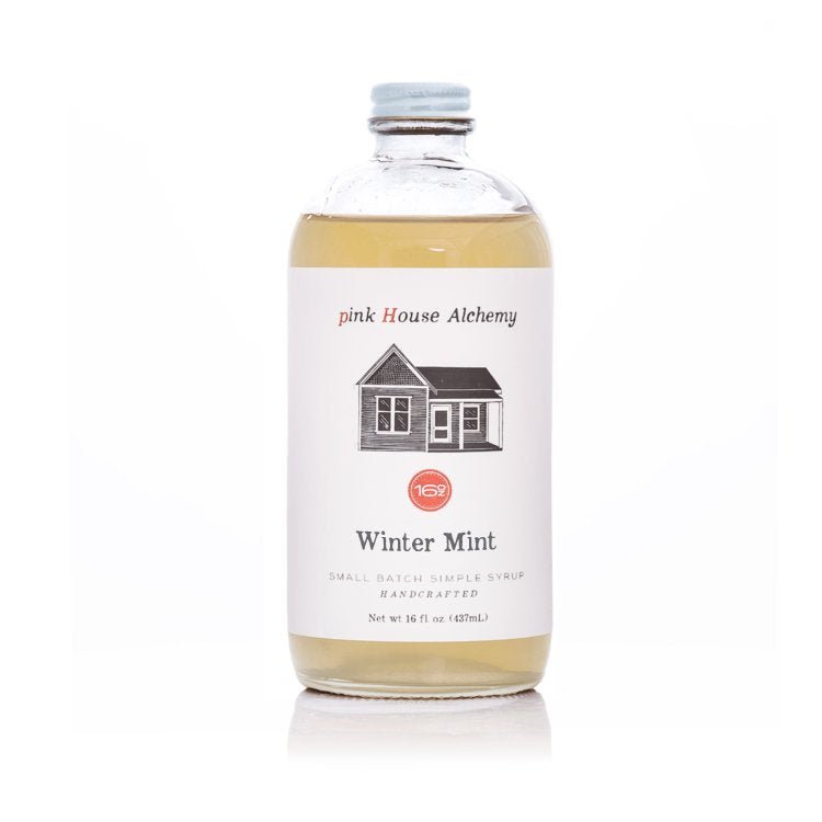 Winter Mint Simple Syrup by Pink House Alchemy
