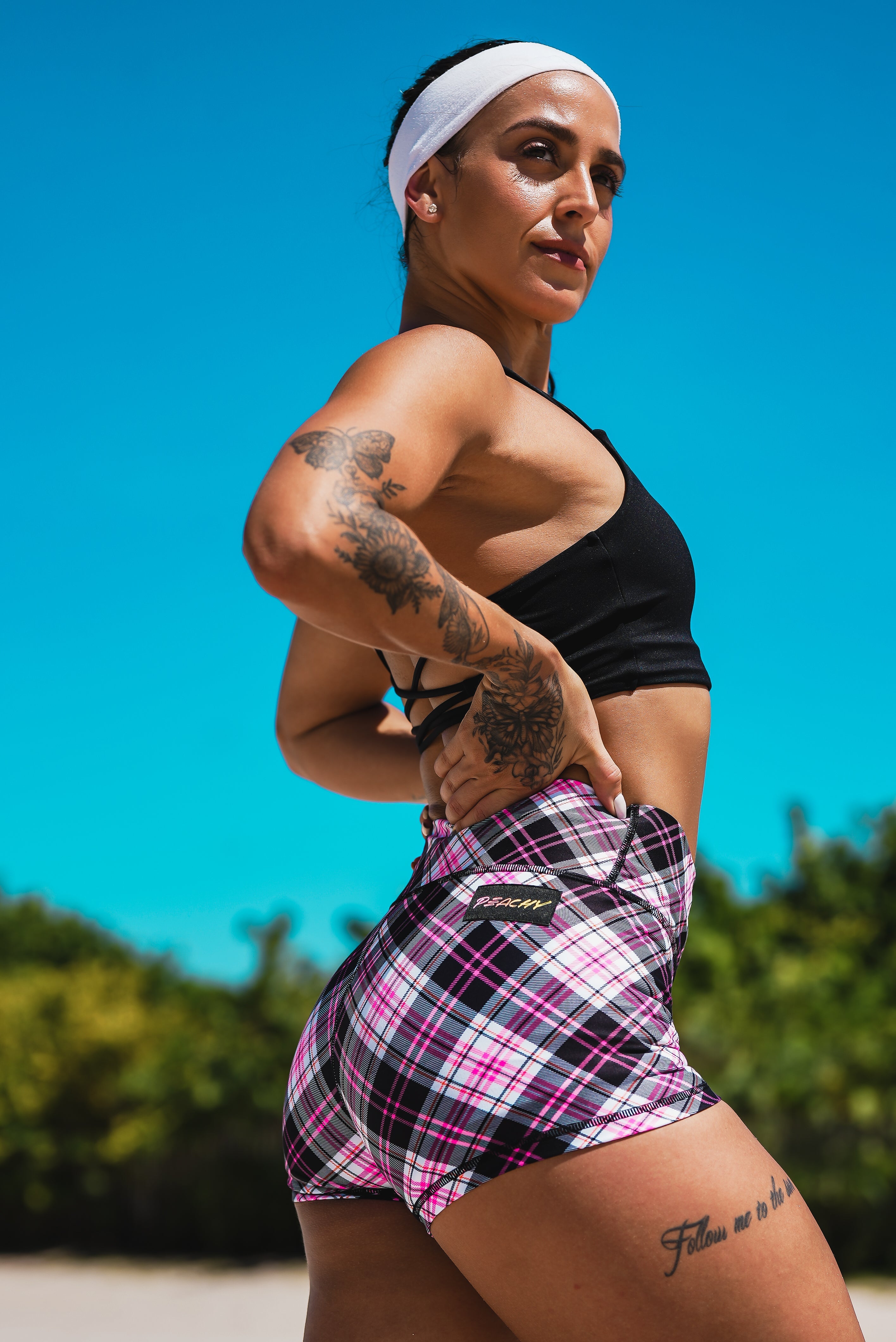 Flirty Flannel Shorts