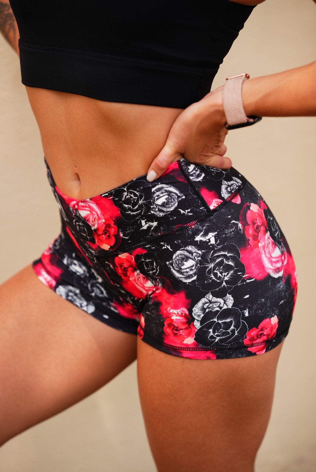 Rebel Rose Shorts - Unicorn Collection