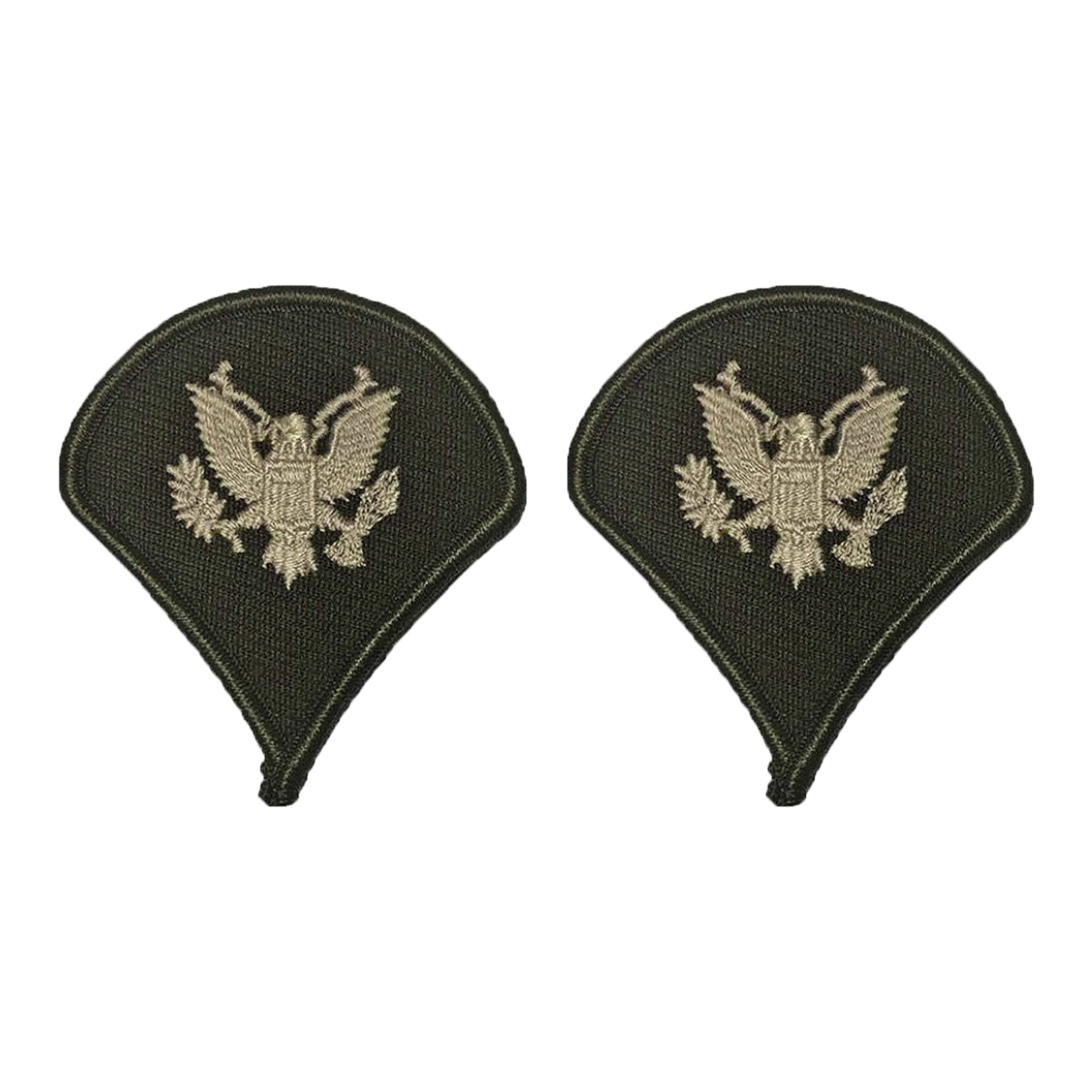 U.S. Army AGSU E4 Specialist Chevron Sew-on Rank (male)