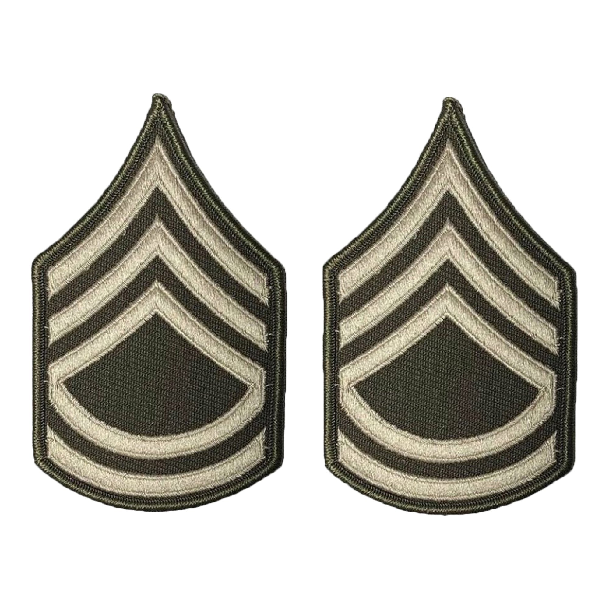 U.S. Army AGSU E7 Sergeant First Class Chevron Sew On-Rank (male)