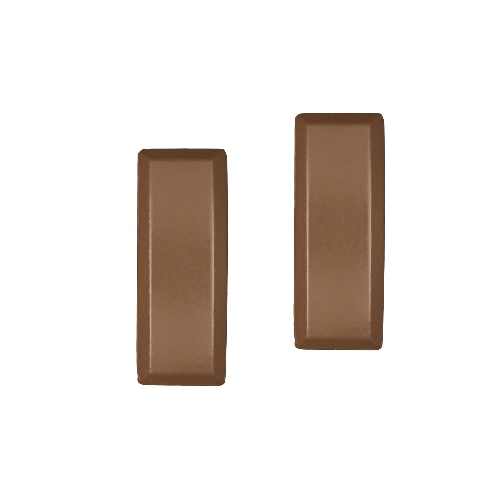 U.S. Army O1 2nd Lieutenant Sta-Brite® Brown Metal Pin-on Rank