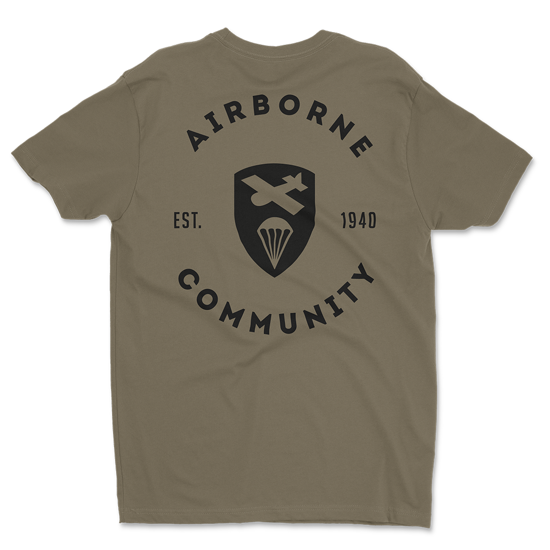 Airborne Community Shirt Military Green