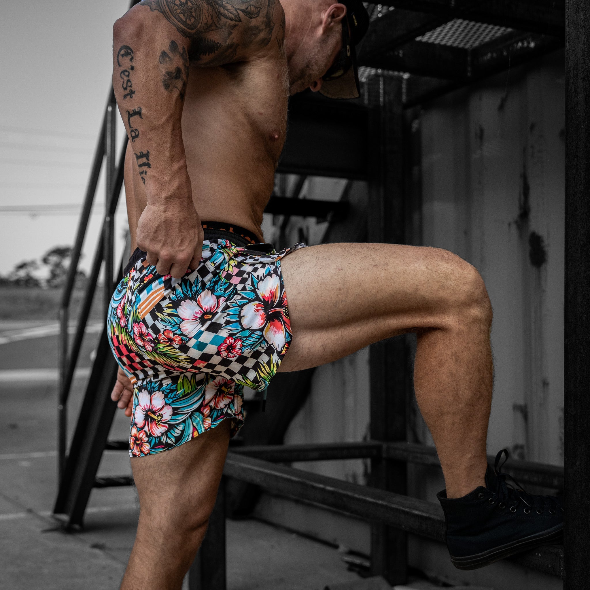 Recon Pro Trainingsshorts für Herren | 14 cm