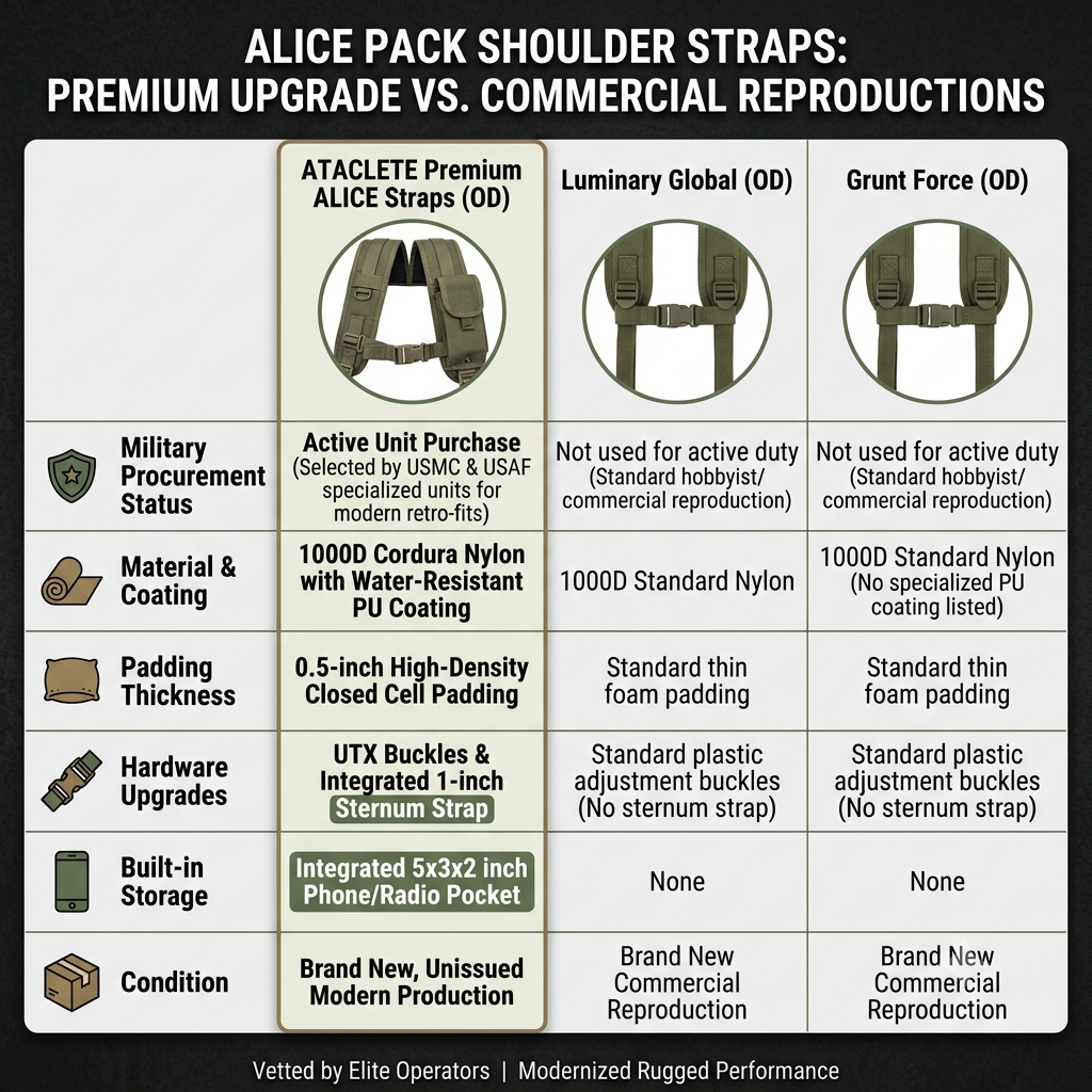 GI OD ALICE Pack Schultergurte