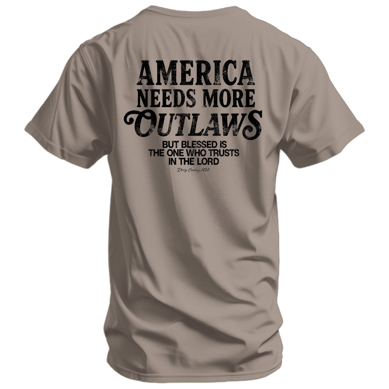 America Needs More Outlaws Men's T-Shirt