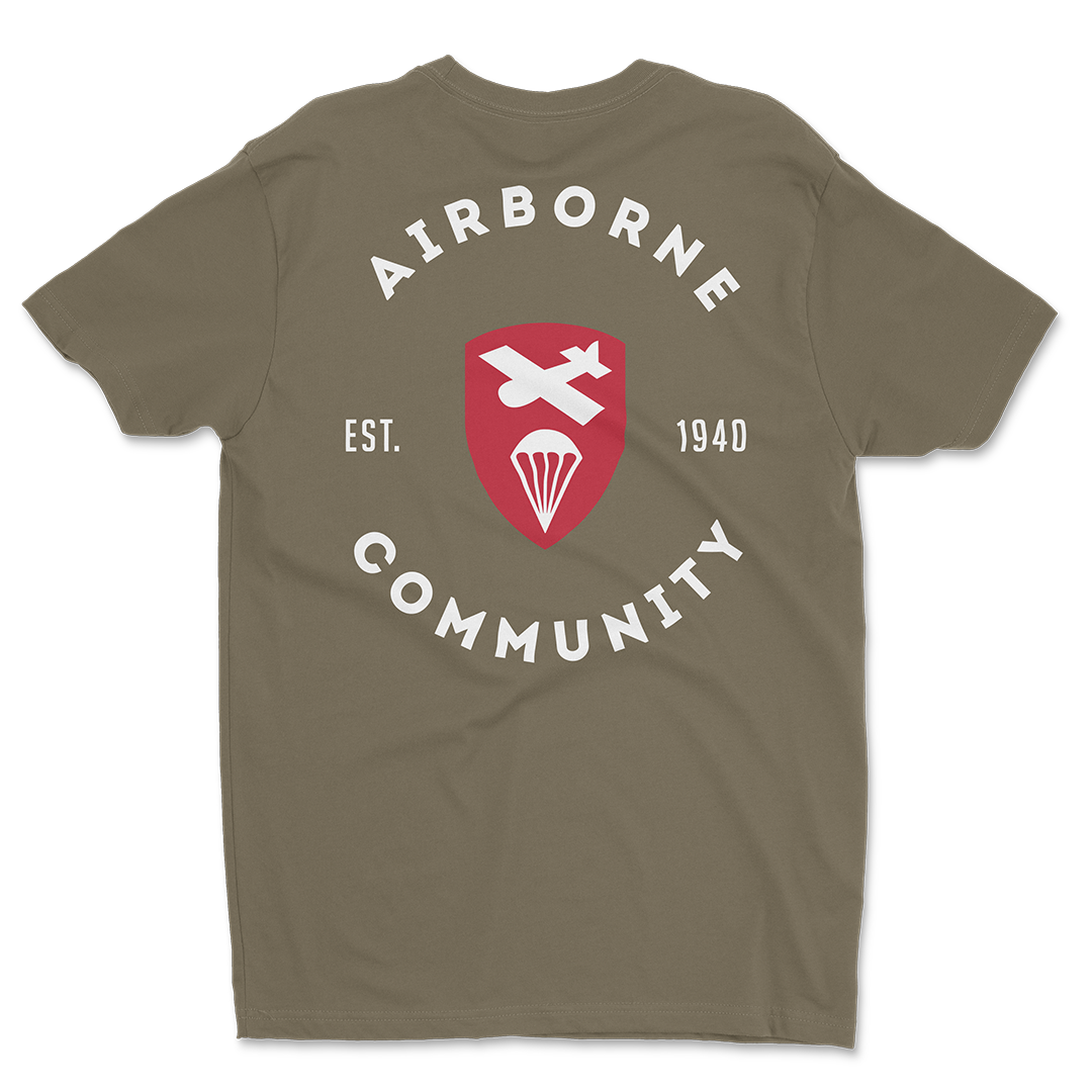 Airborne Community Shirt Military Green