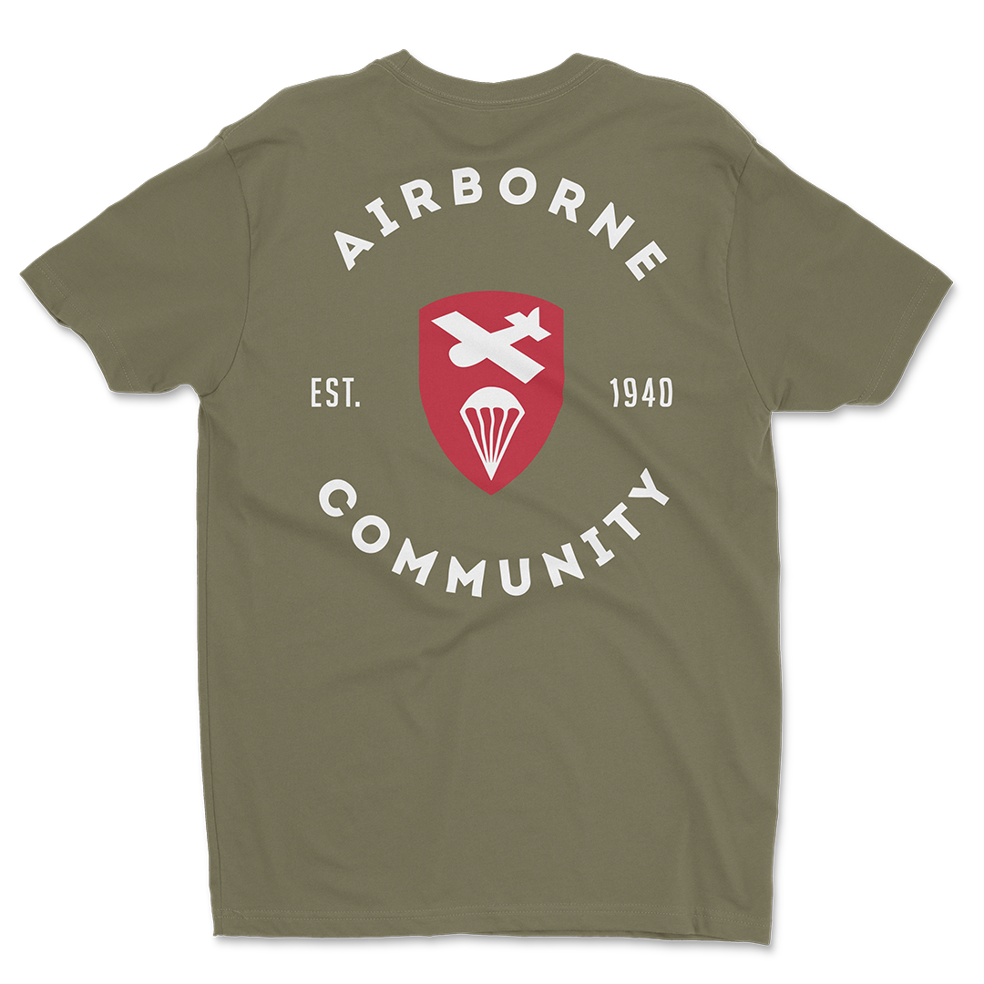 Airborne Community Shirt Military Green