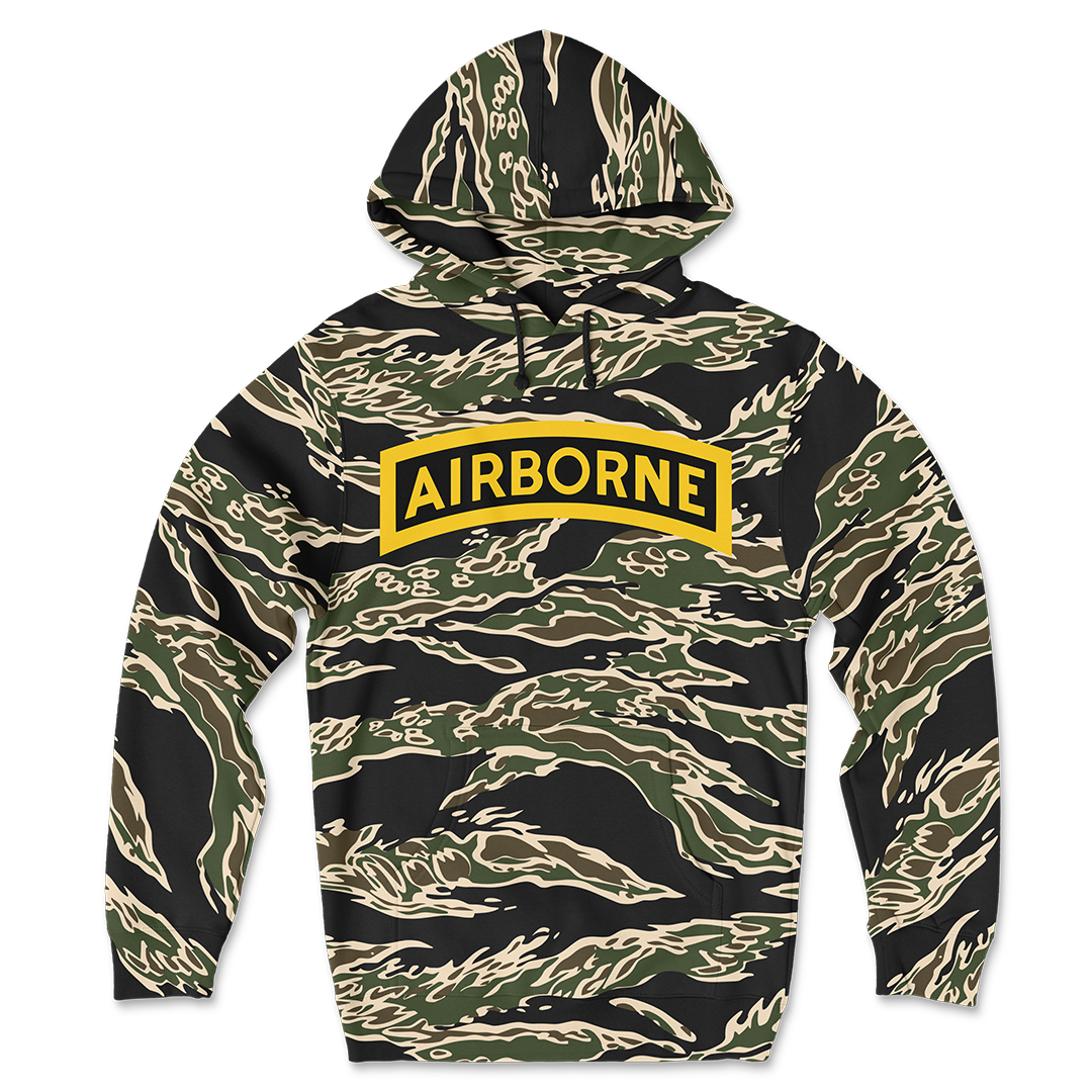 Airborne Tab Camo Hoodie