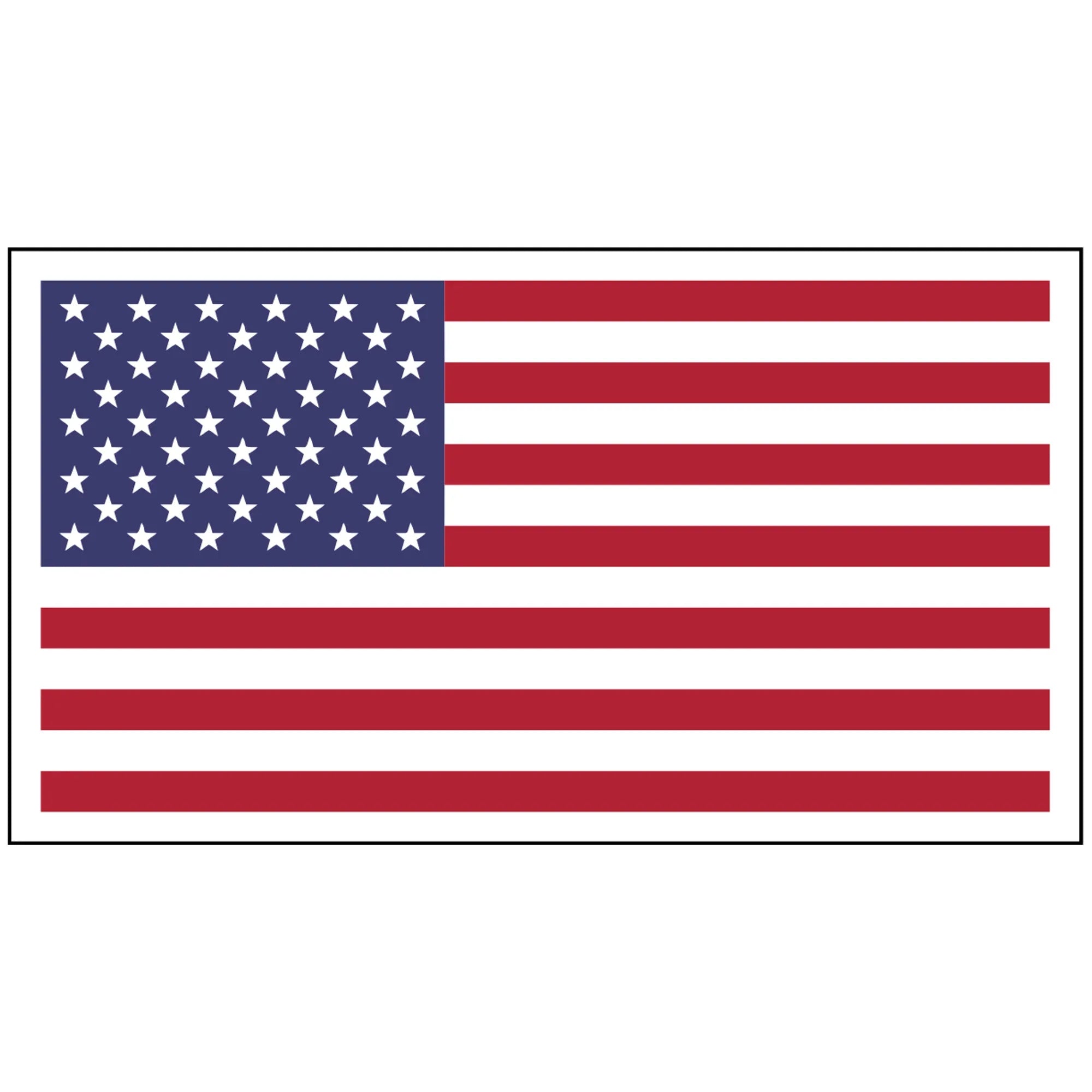 US FLAG STICKER
