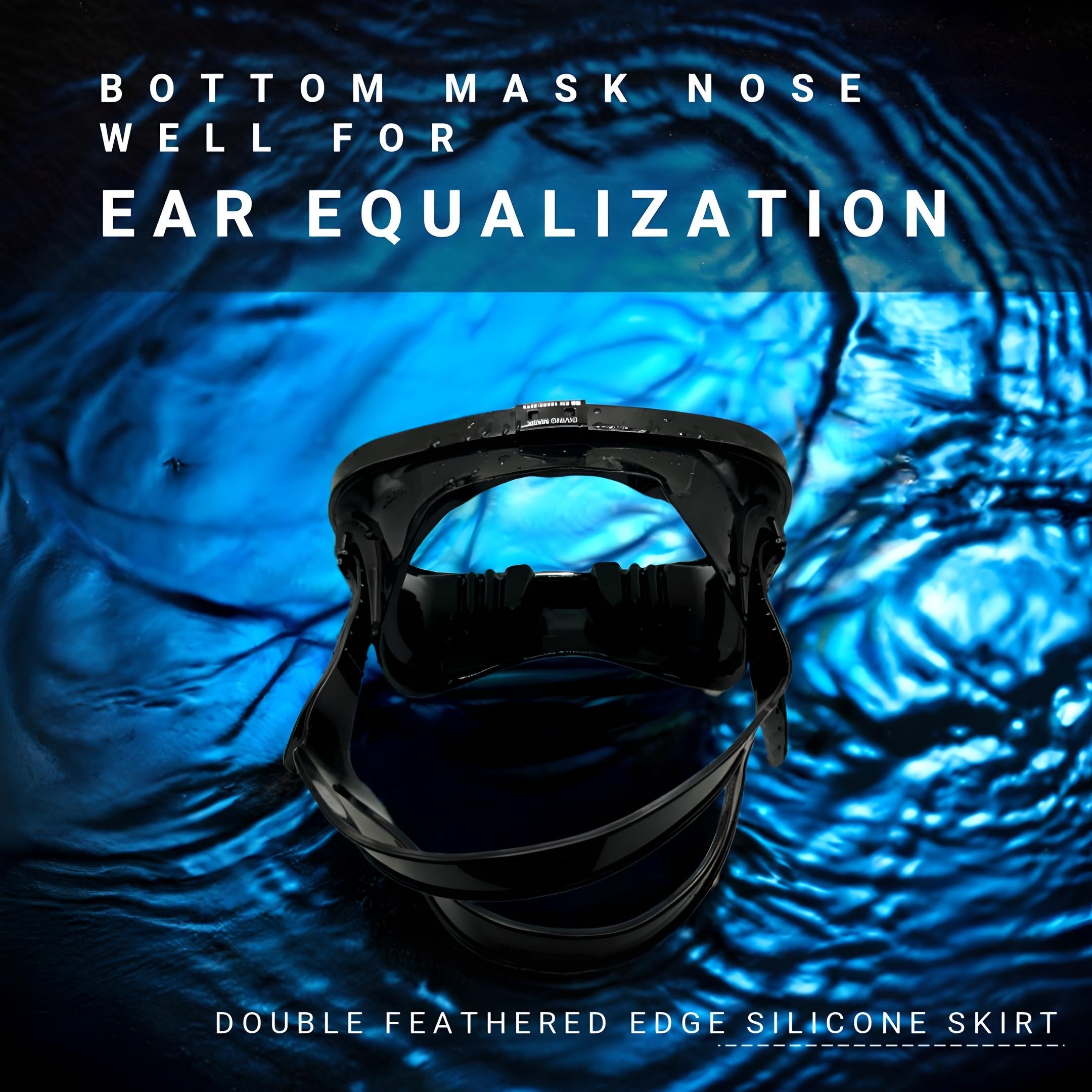 ATACLETE Bermuda High-Volume, Pararescue Dive Mask