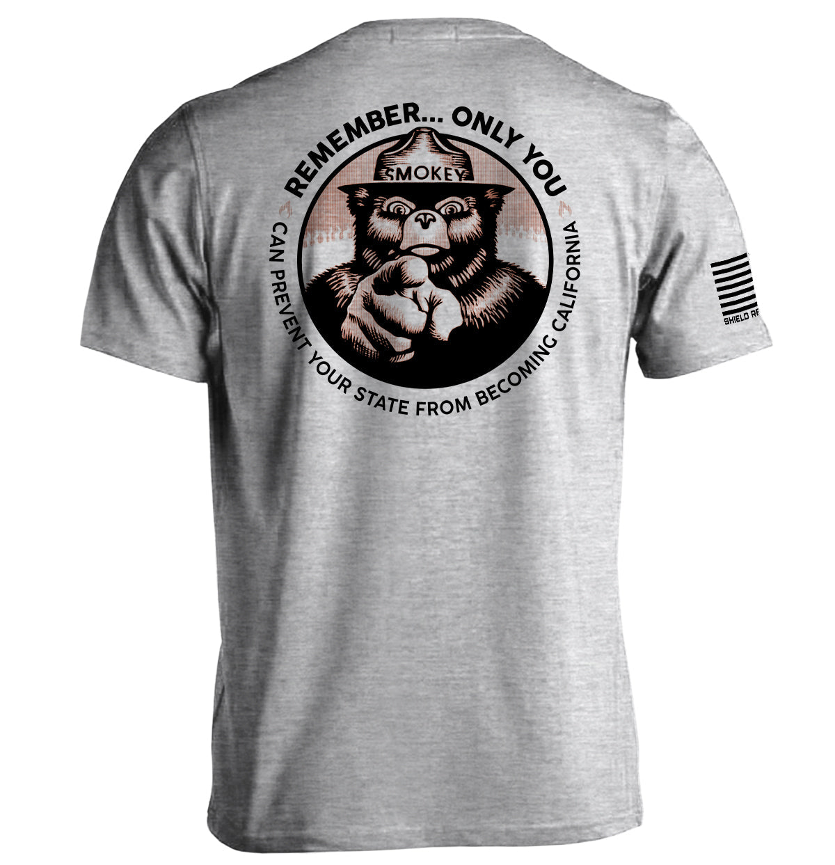 Remember Only you can prevent your state from becoming California