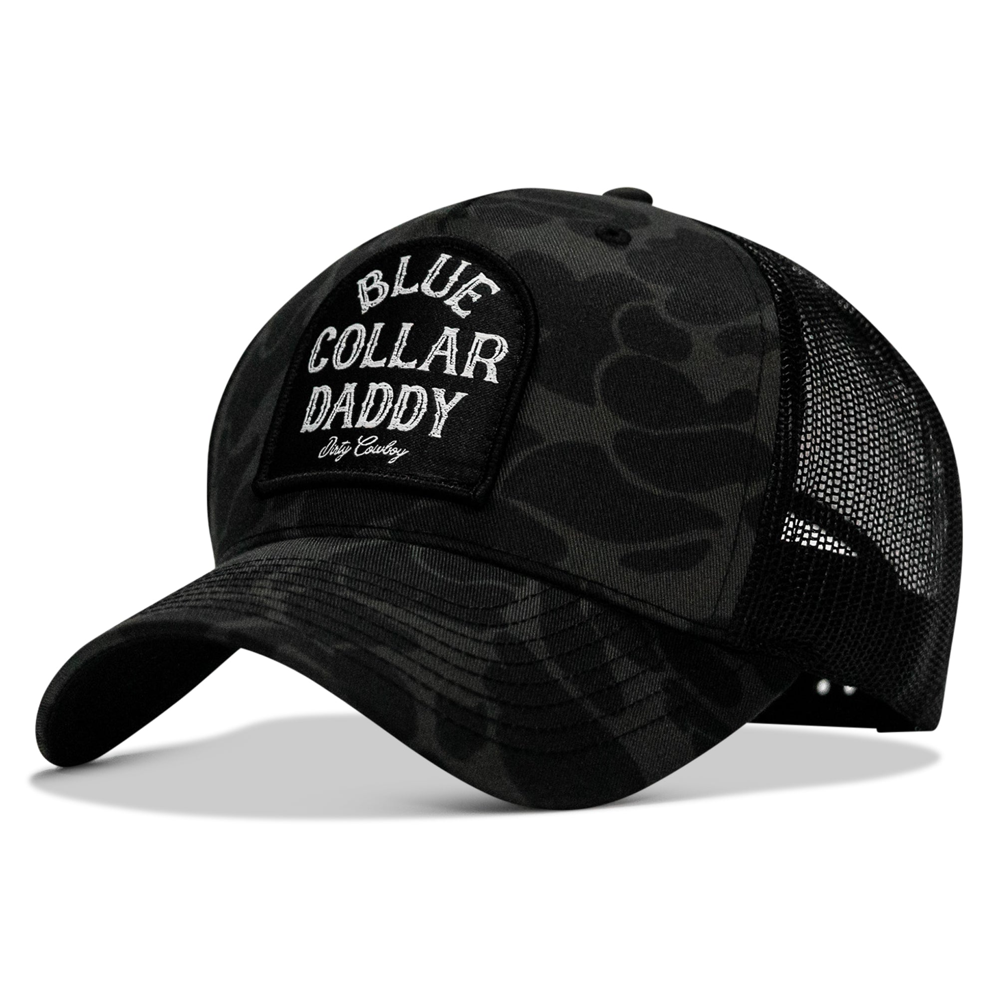 Blue Collar Daddy Patch Snapback Hat