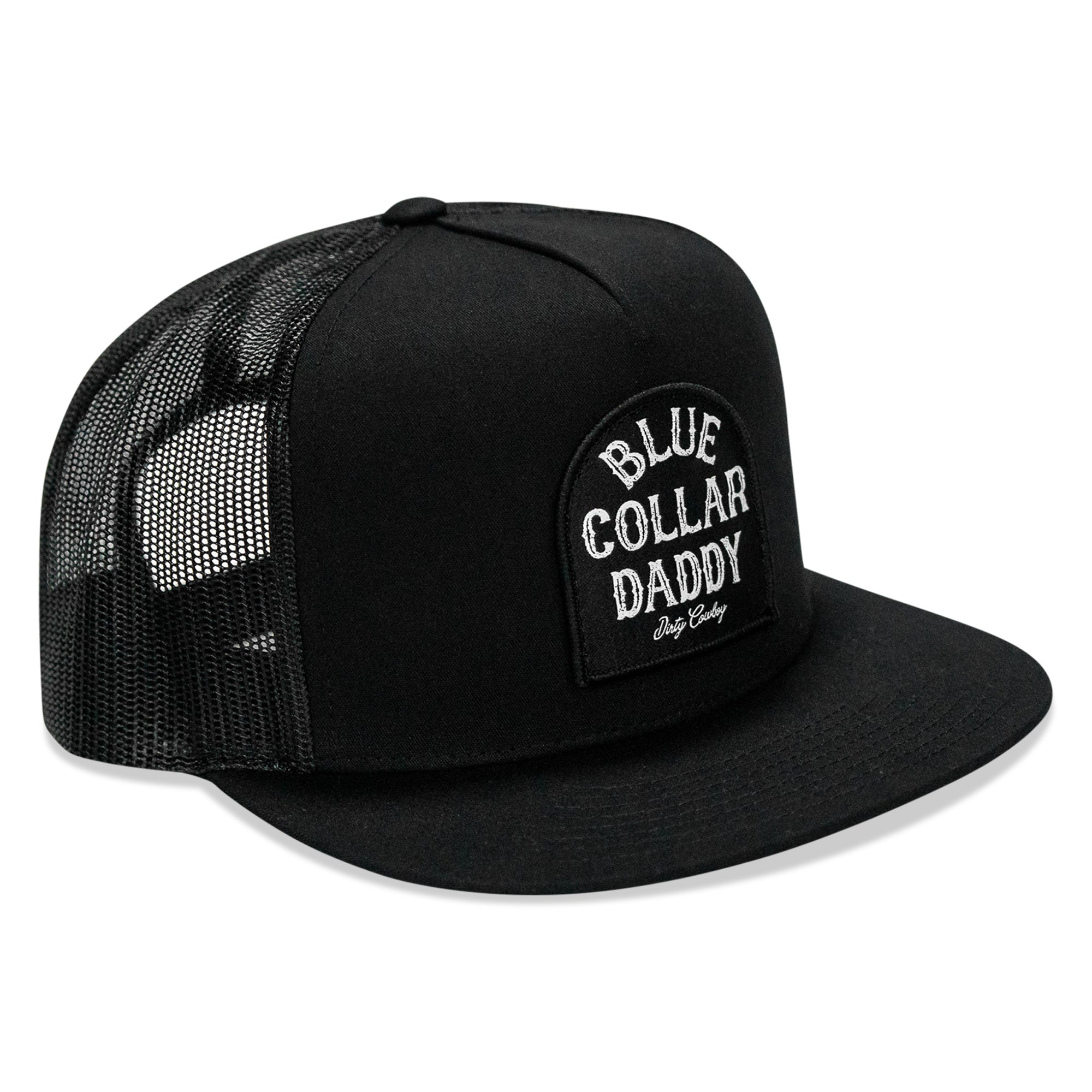 Blue Collar Daddy Patch Flatbill Snapback