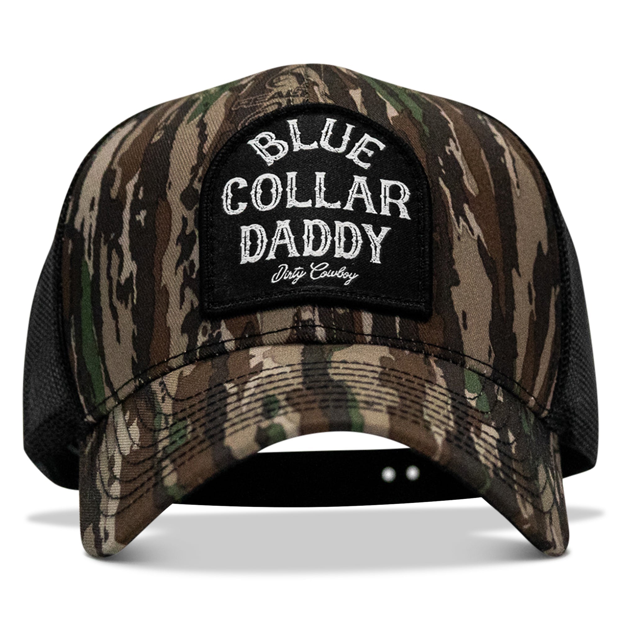 Blue Collar Daddy Patch Snapback Hat