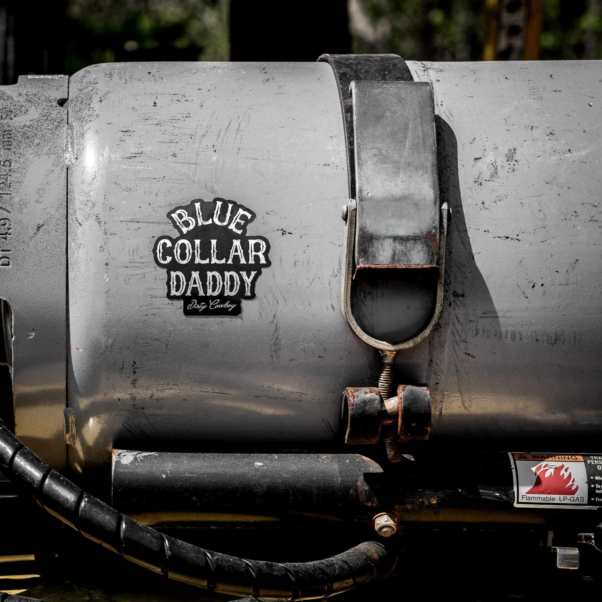 Blue Collar Daddy Decal