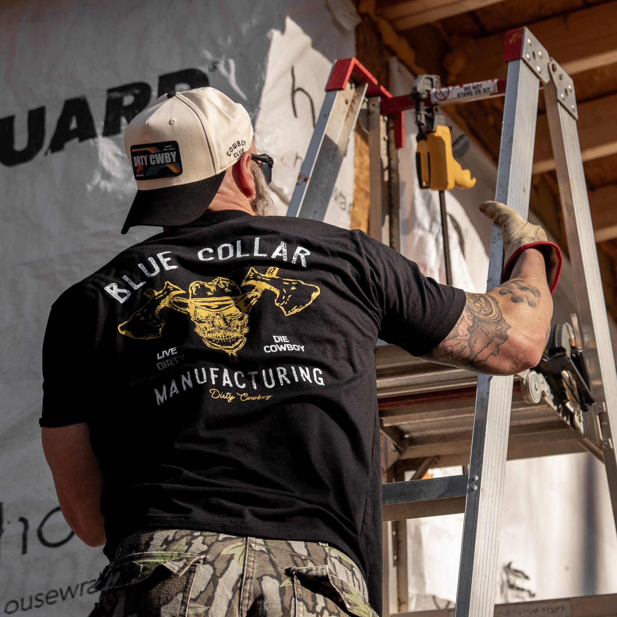 Blue Collar Hatchet Men's T-Shirt