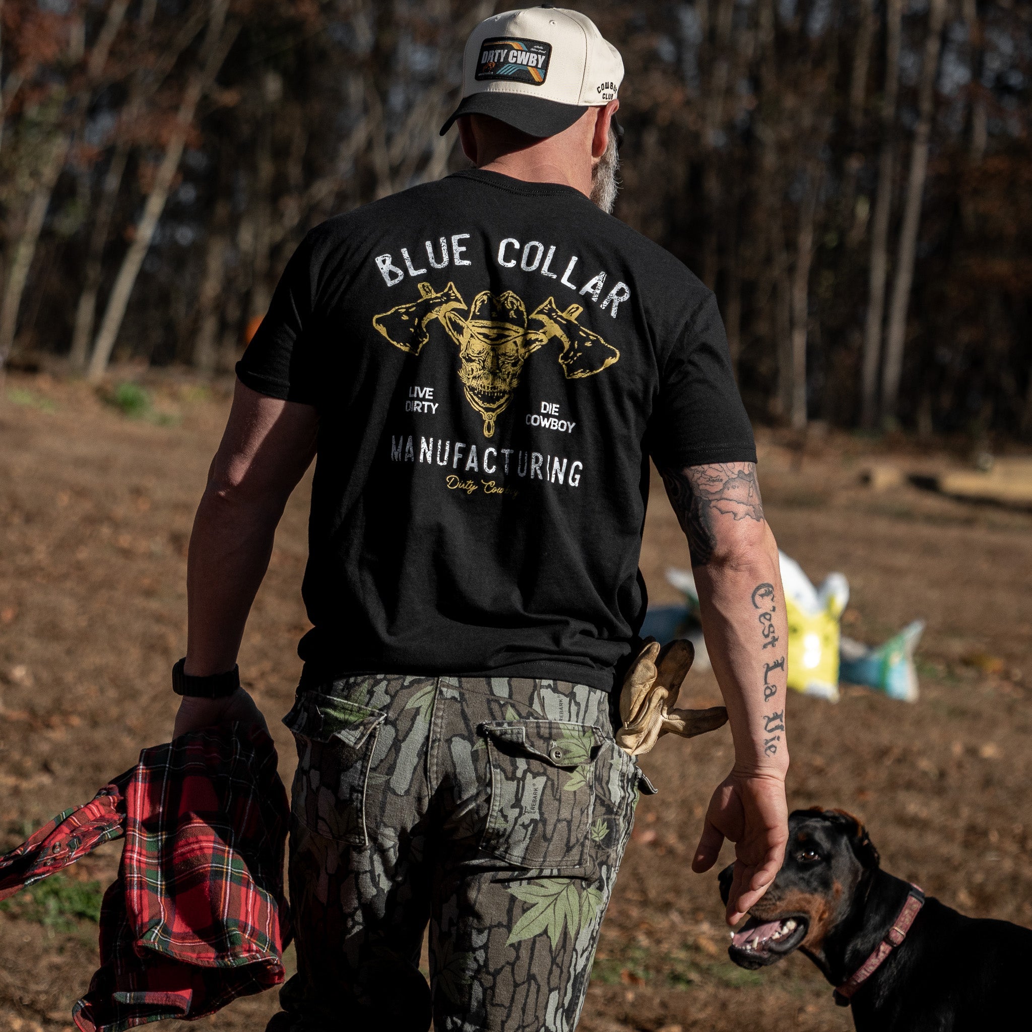 Blue Collar Hatchet Men's T-Shirt
