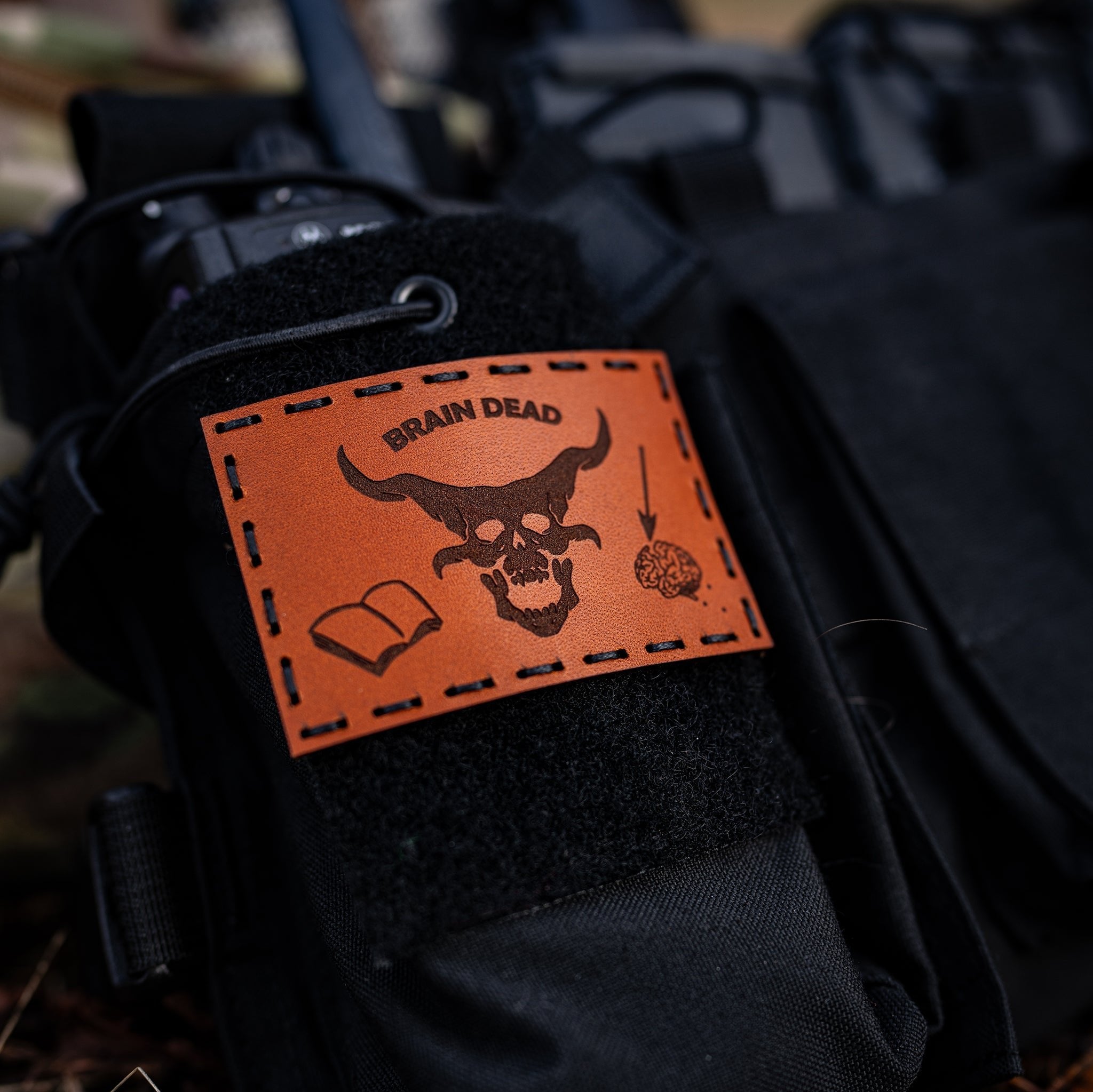 BRAIN DEAD 2.0 LEATHER PATCH