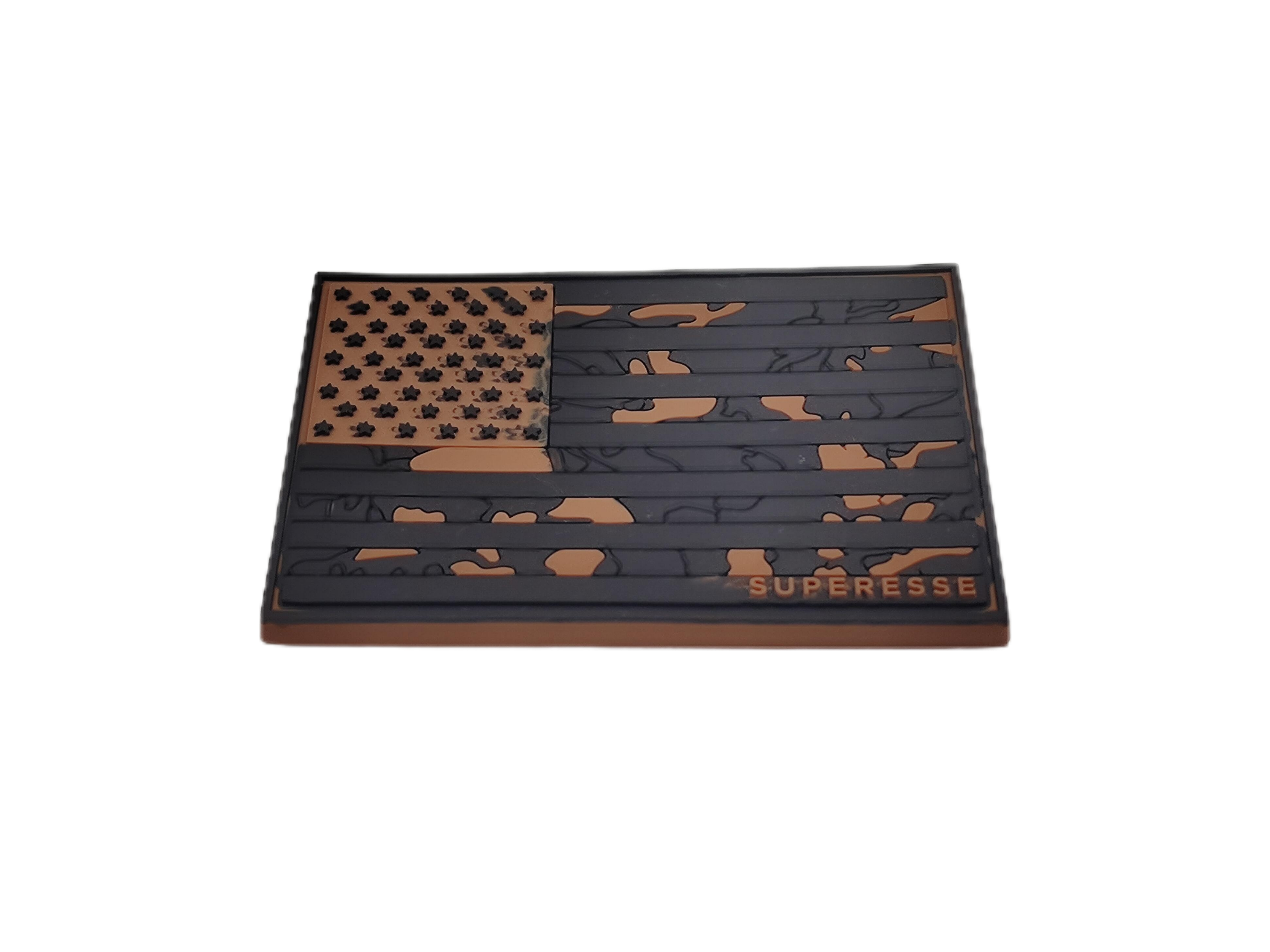 Storage Pocket Patch: Flagged Camo