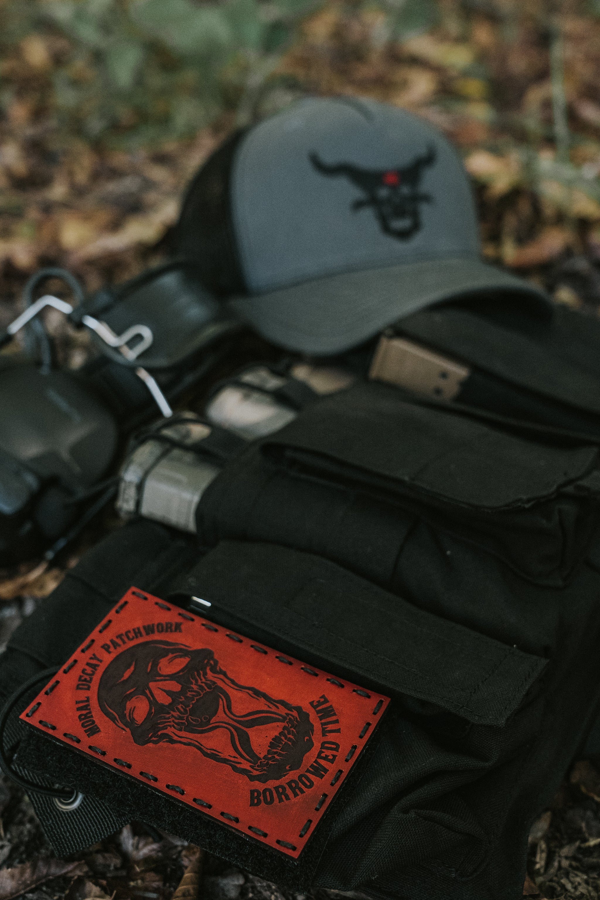 BORROWED TIME LEATHER PATCH