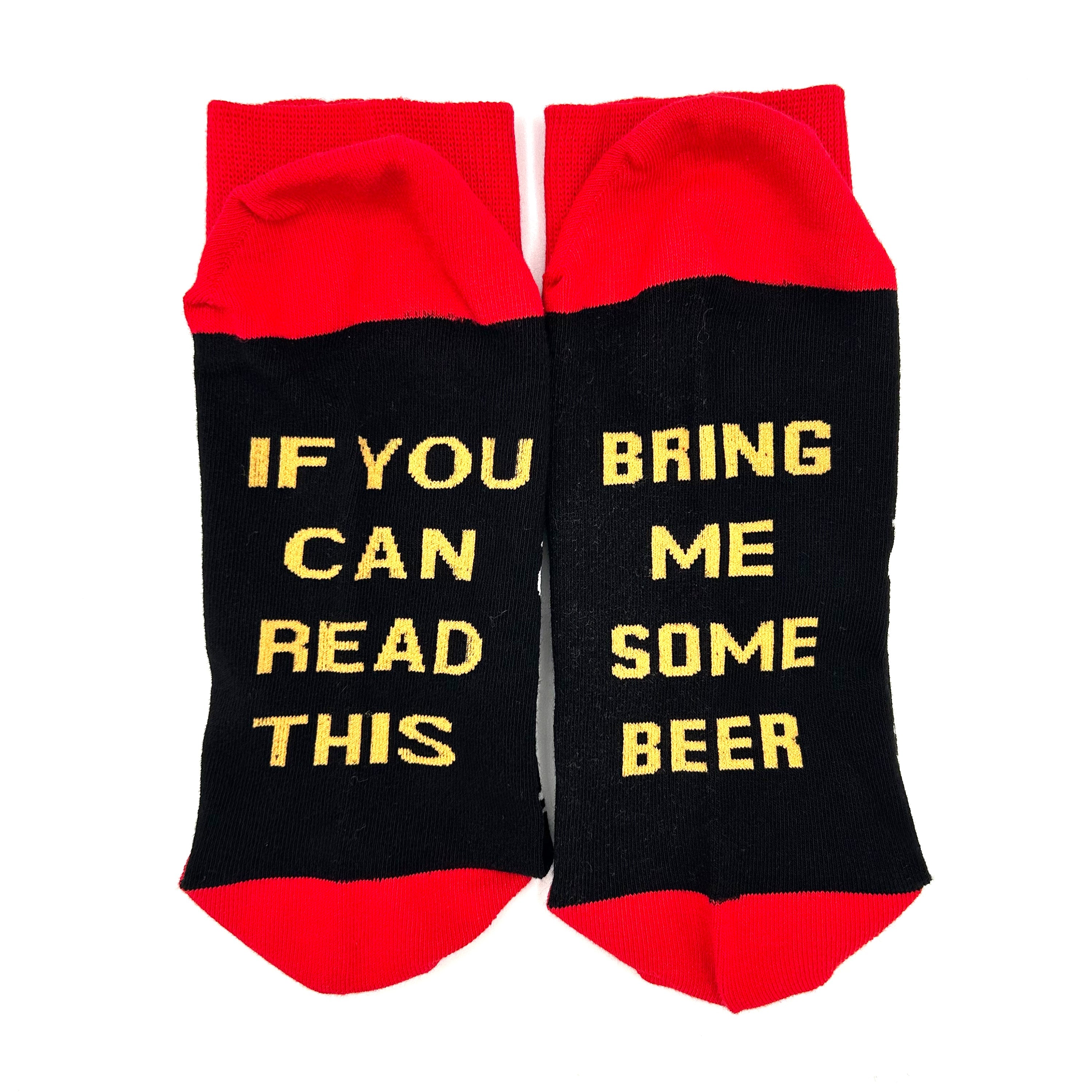 Bring Me Some Beer Novelty Socks