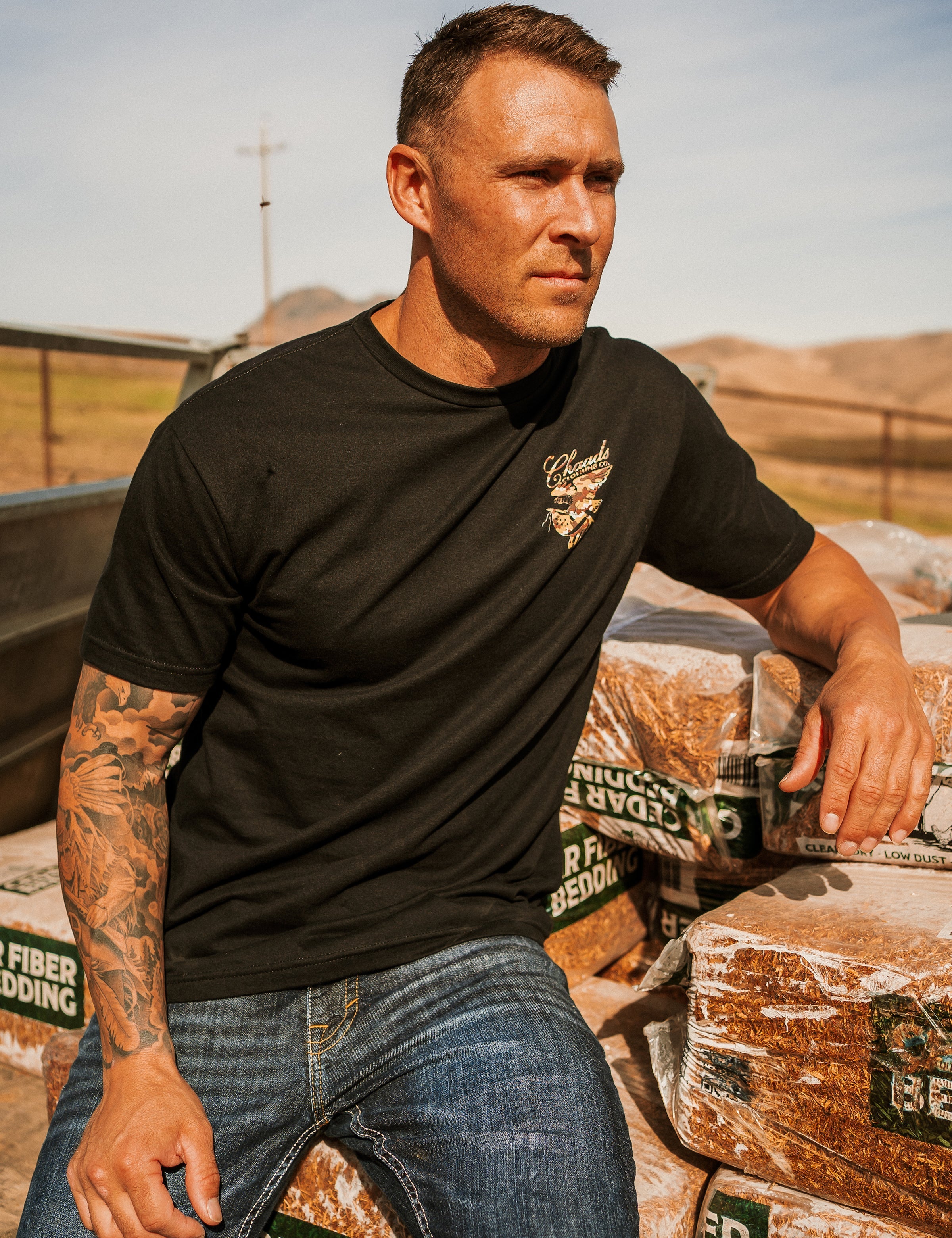 Love It or Leave It Camo T-Shirt – Black | The Brave Ones