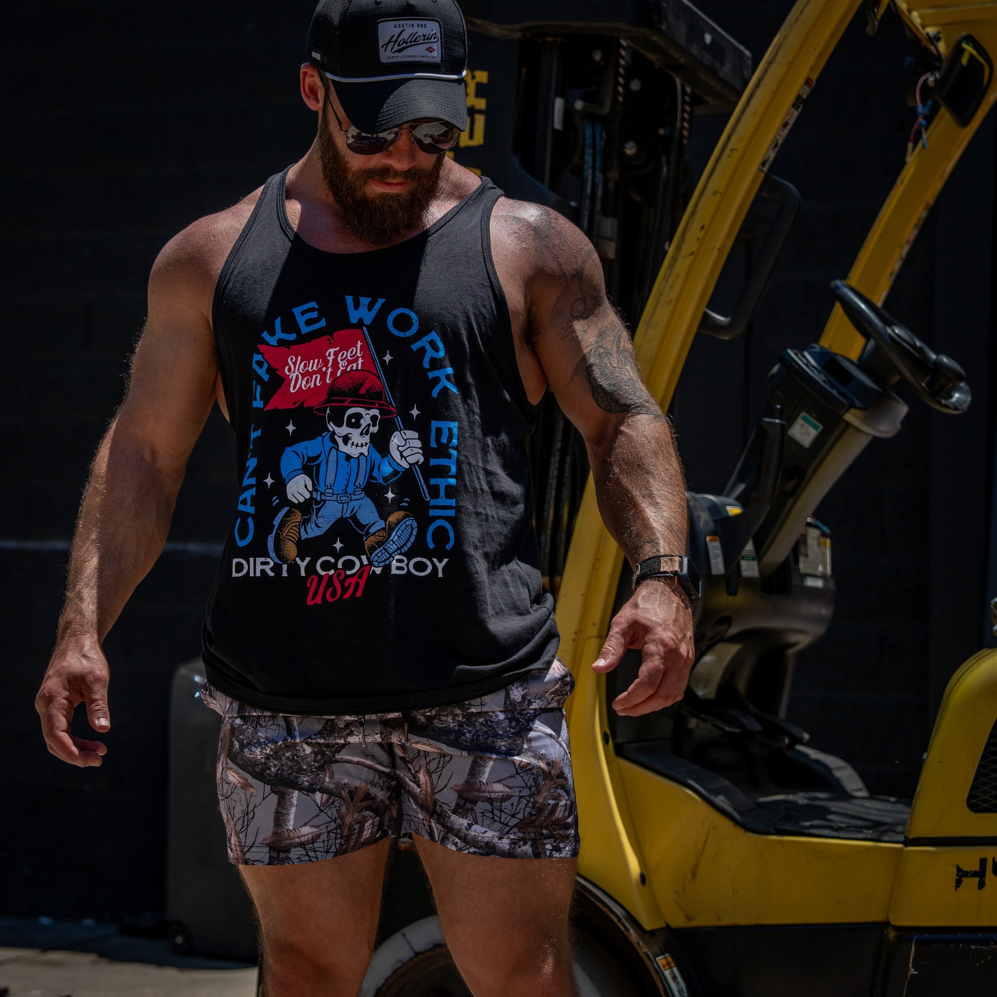 Can't Fake Work Ethic Men's Tank Top