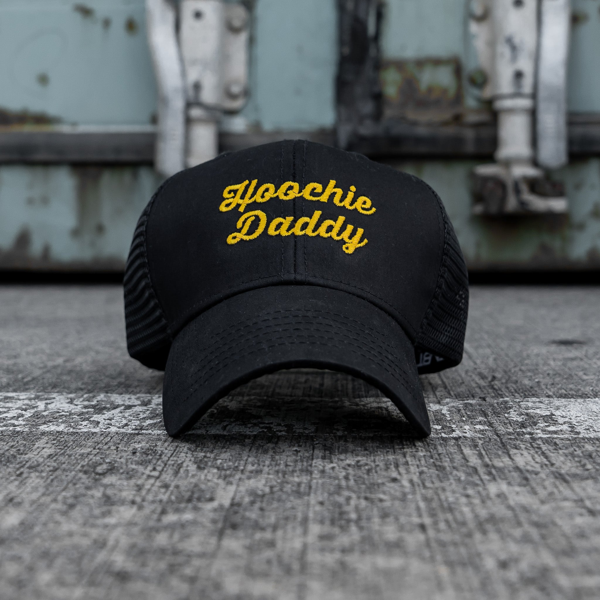 Hoochie Daddy Script Patch Snapback Hat