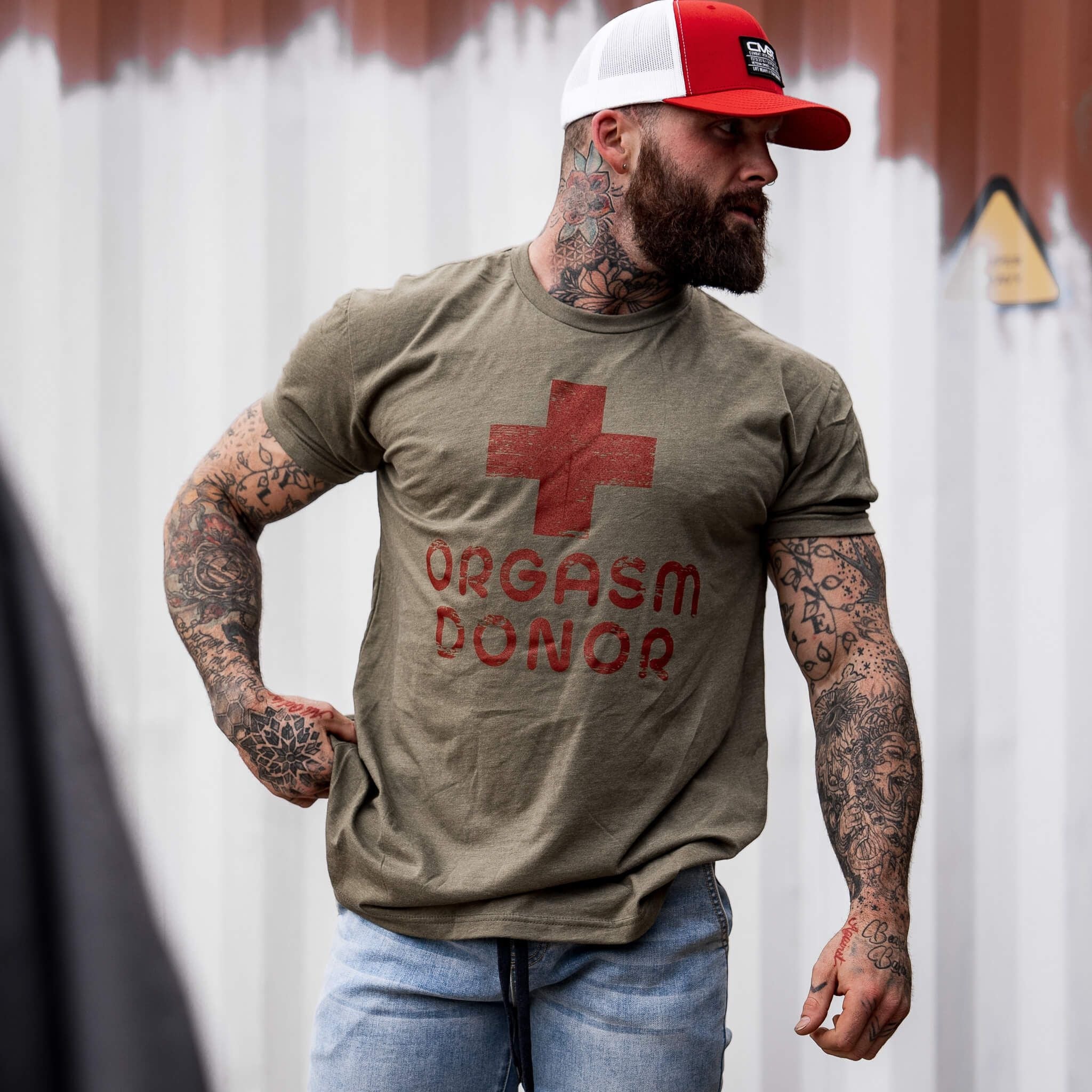 Orgasm Donor Men's T-Shirt