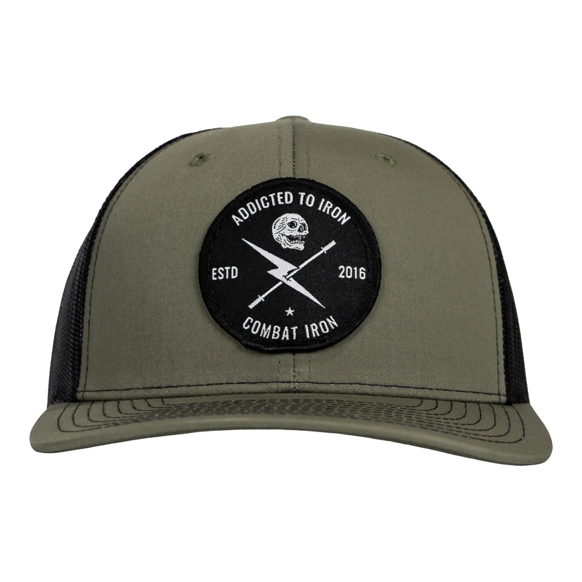 Addicted To Iron Patch Snapback Mütze