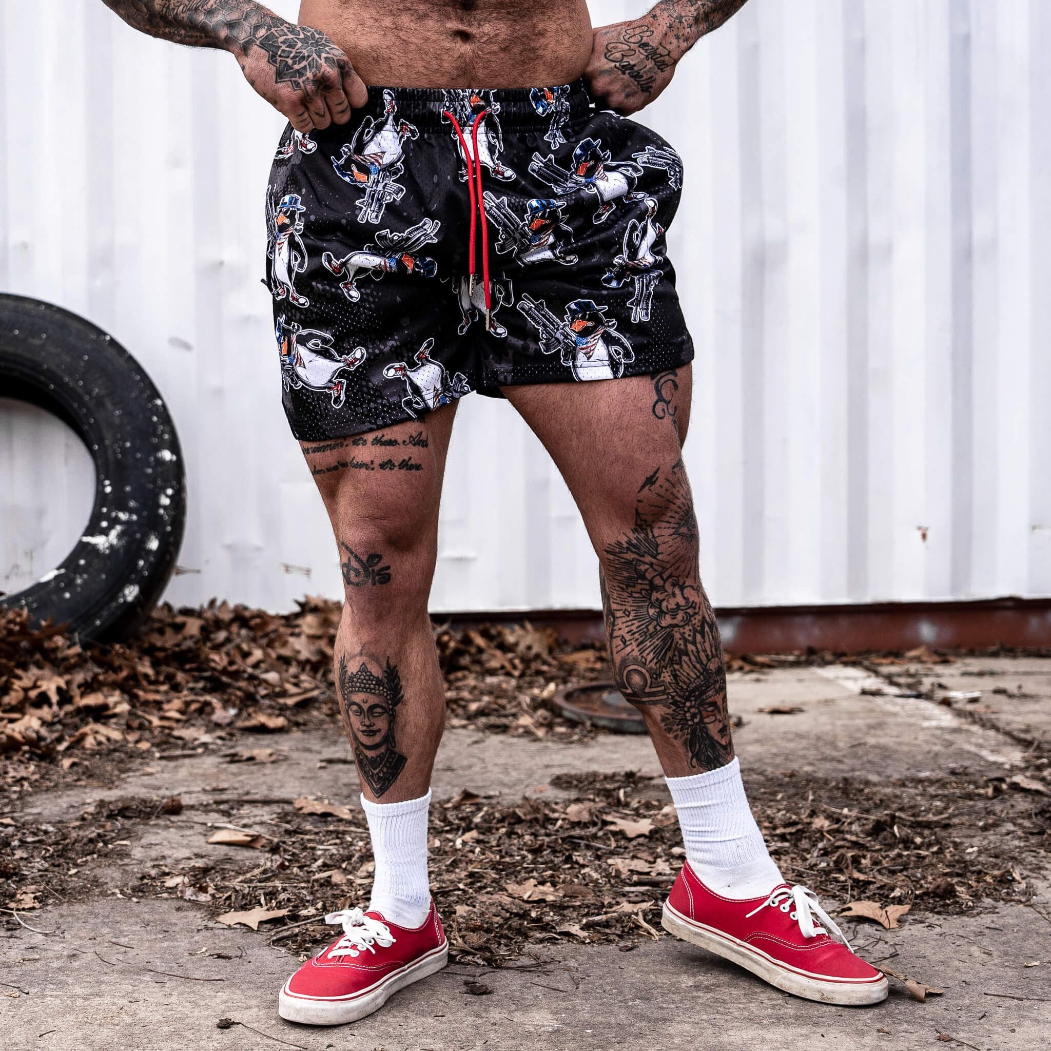 Herren Original Mesh Lifestyle-Shorts | 13 cm