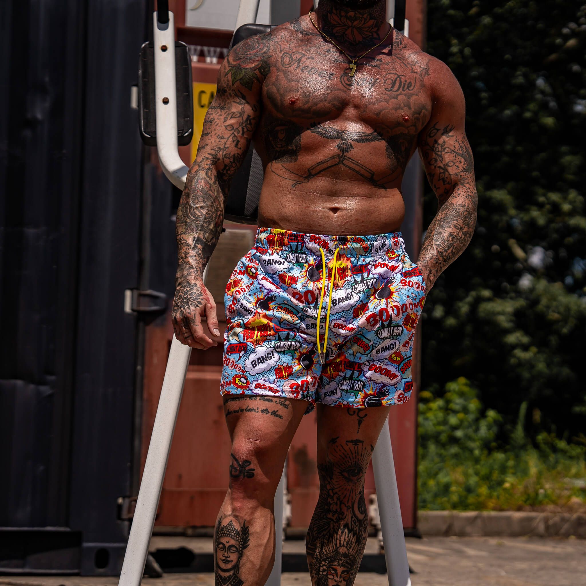 Herren Original Mesh Lifestyle-Shorts | 13 cm